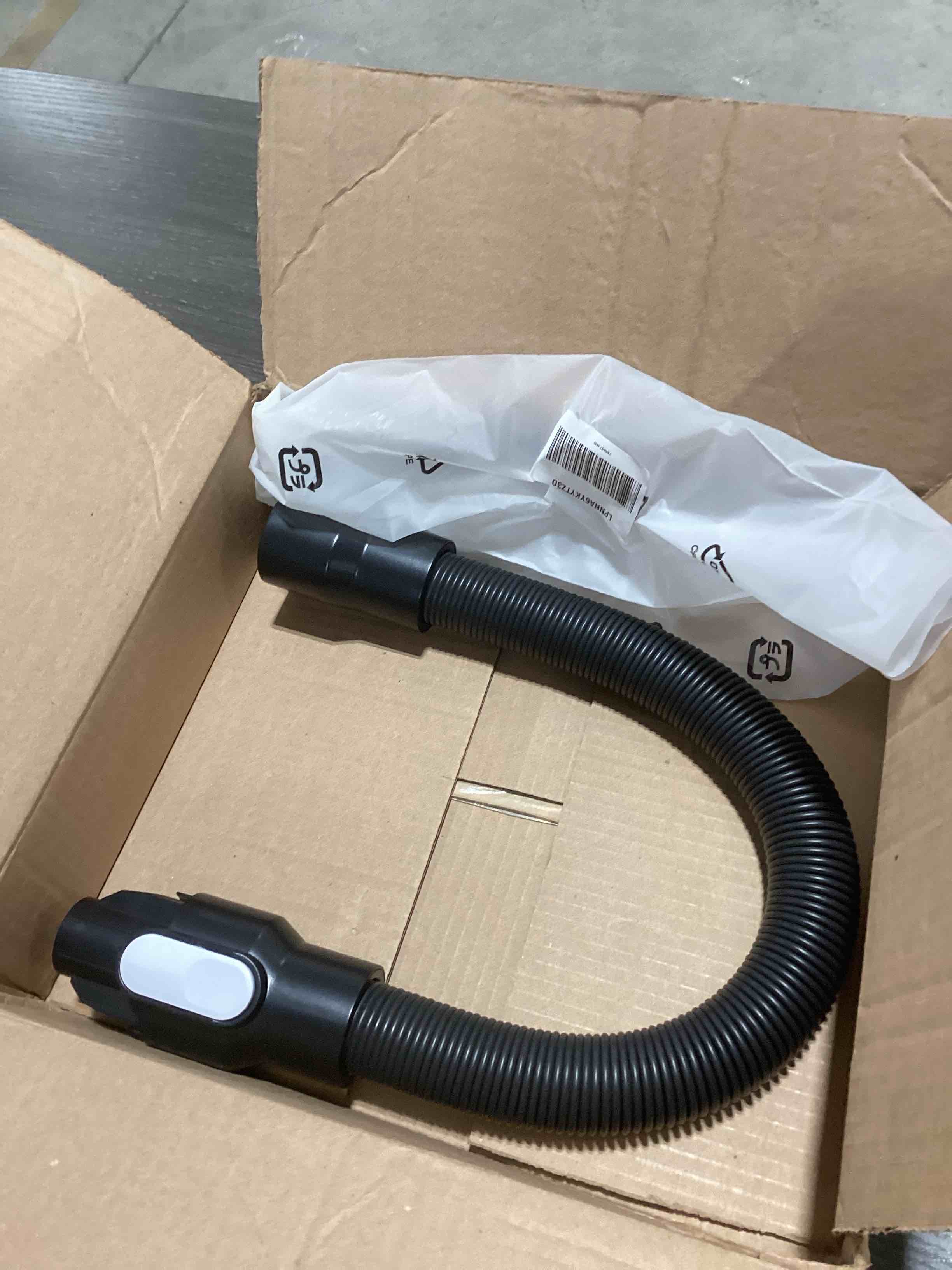 Condition photo showing As Is for levoit areo vacuum hose only 