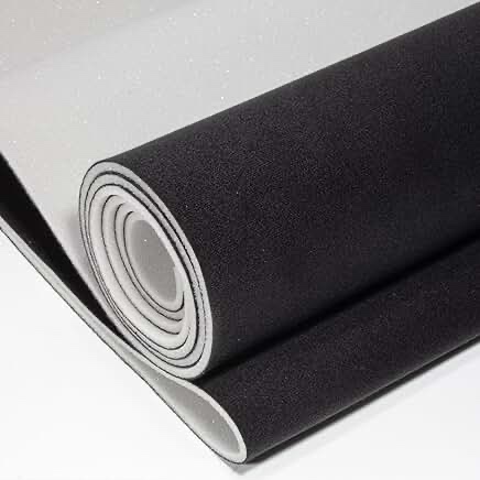 babnecl suede auto headliner fabric 96" l × 60" w microfiber velvet with foam backing-tube packaging