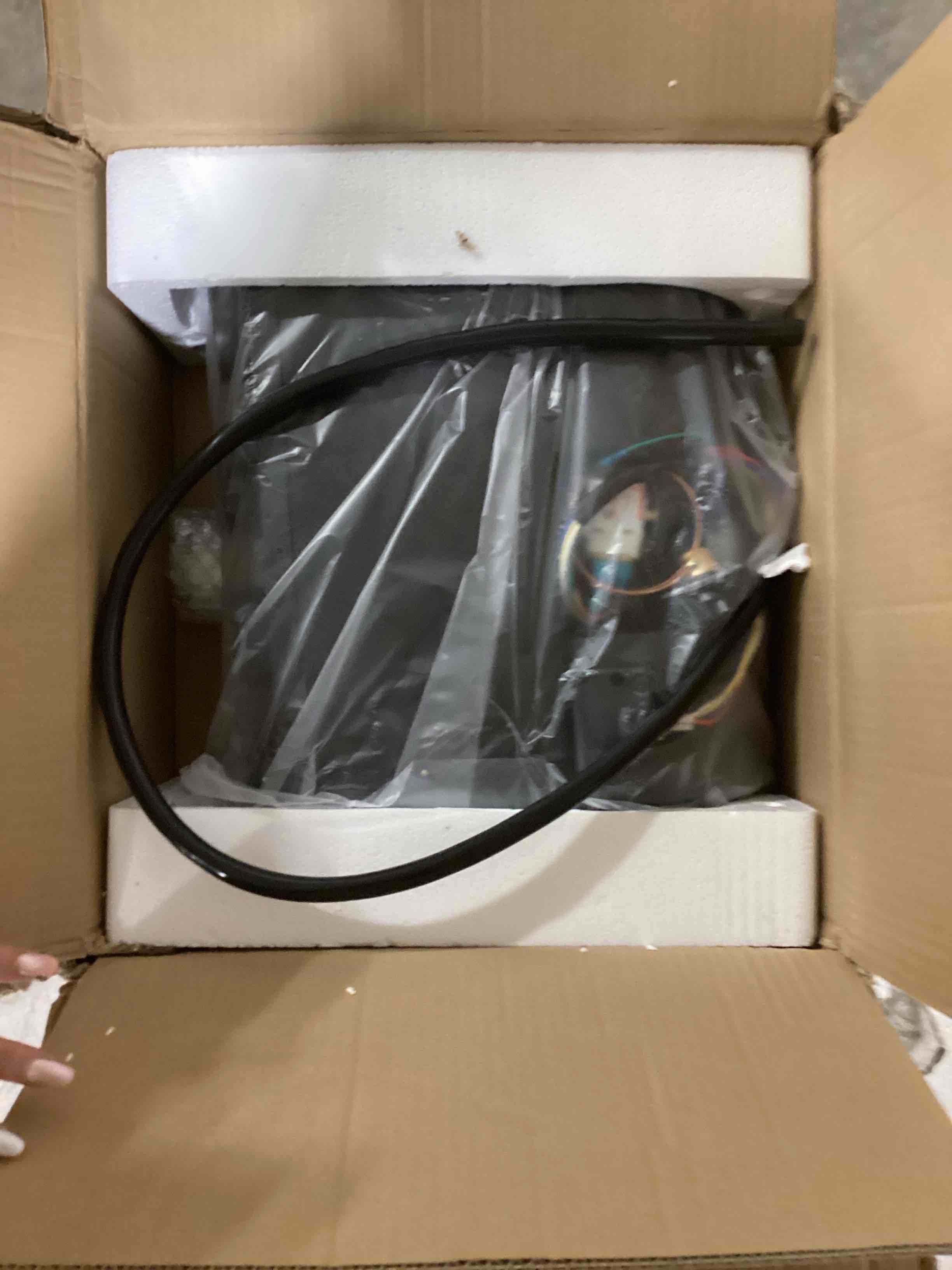 beu-404-100 auto a/c air conditioning evaporator assembly kit 2 vents 3 speed 12v electrical thermostat 4max air volume 600 cfm, under-dash a/c heating cooling unit for car truck