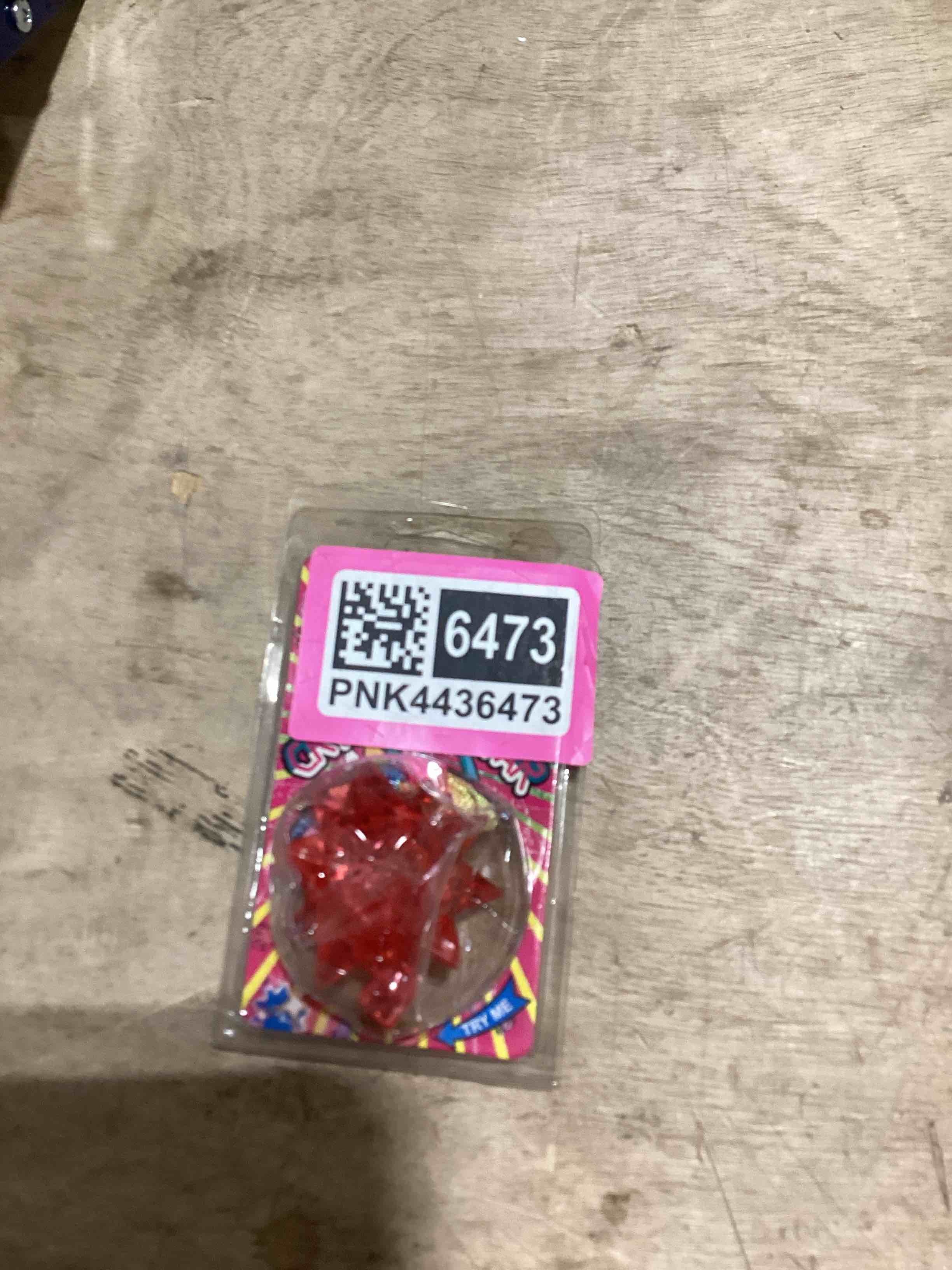 Condition photo showing item condition for honlyne flashing crystal star necklace