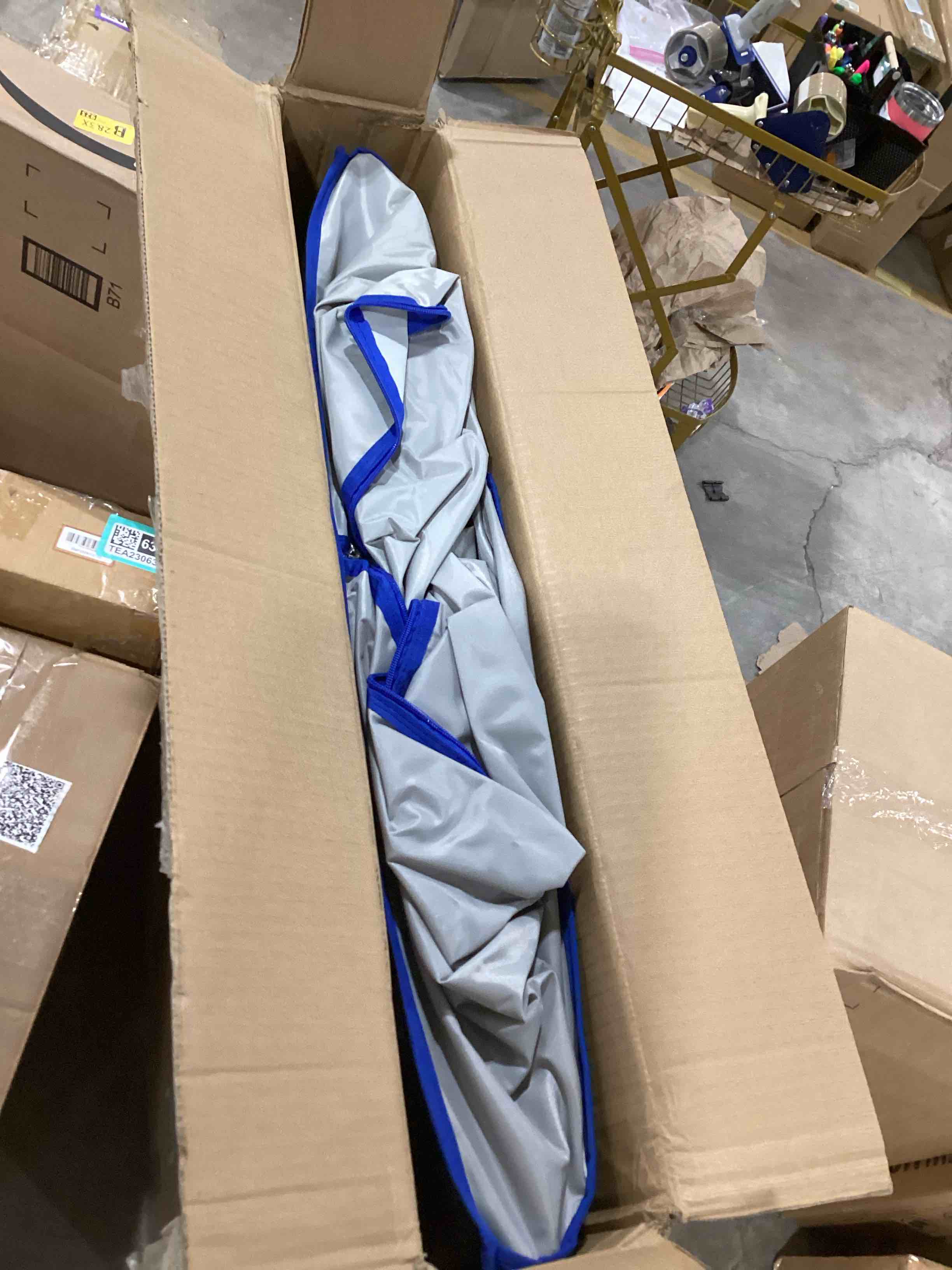 Condition photo showing Good Condition for SereneLife Sauna - Portable Infrared Sauna, Home Sauna Tent, Sauna Room, Sauna Bag, One Person Indoor Sauna Box with Heating Foot Pad, Portable Chair and Remote Controller