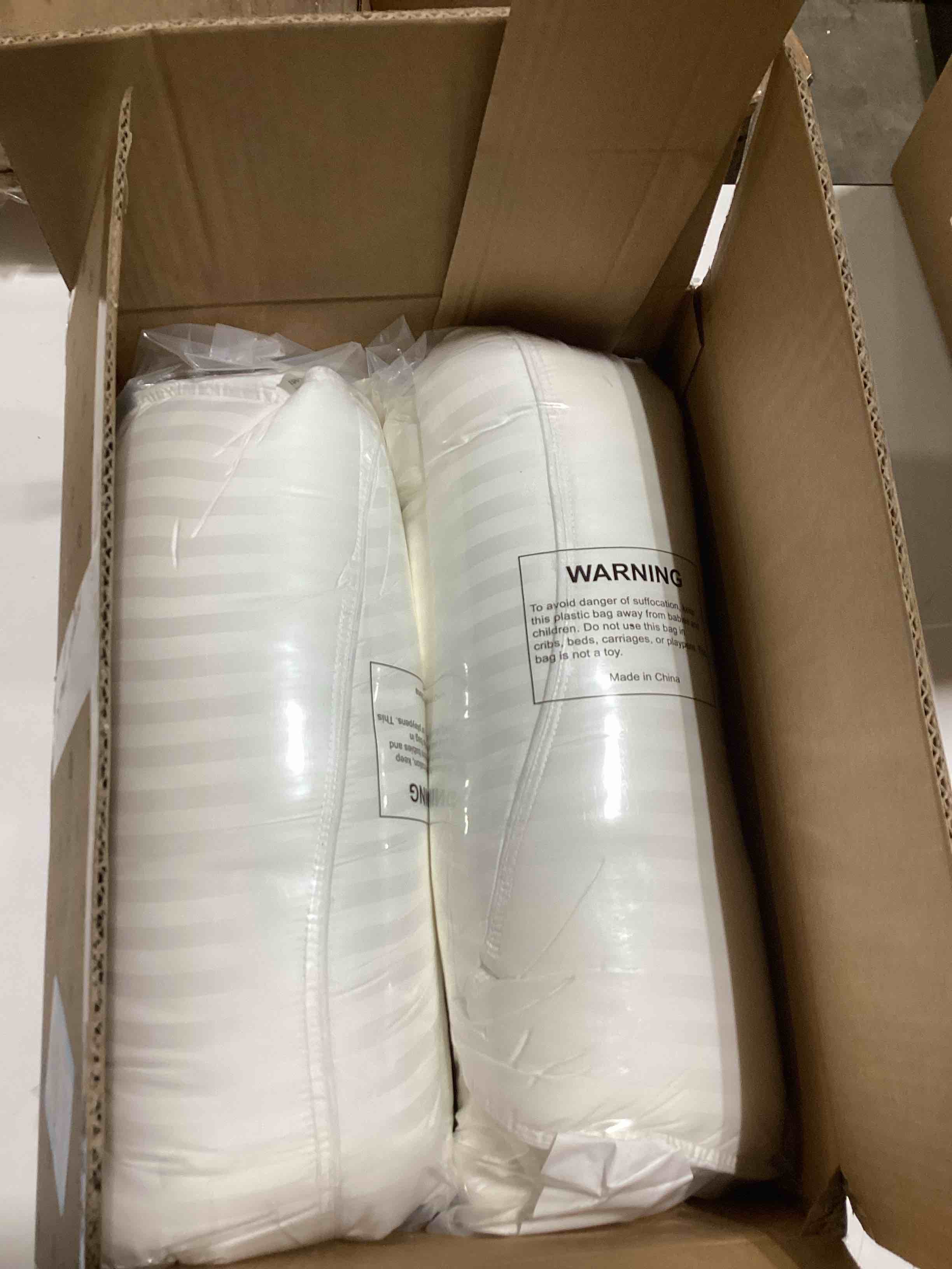 Beckham Hotel Collection Bed Pillows King Size Set of 2 - Down Alternative Pillow for Back, Stomach or Side Sleepers