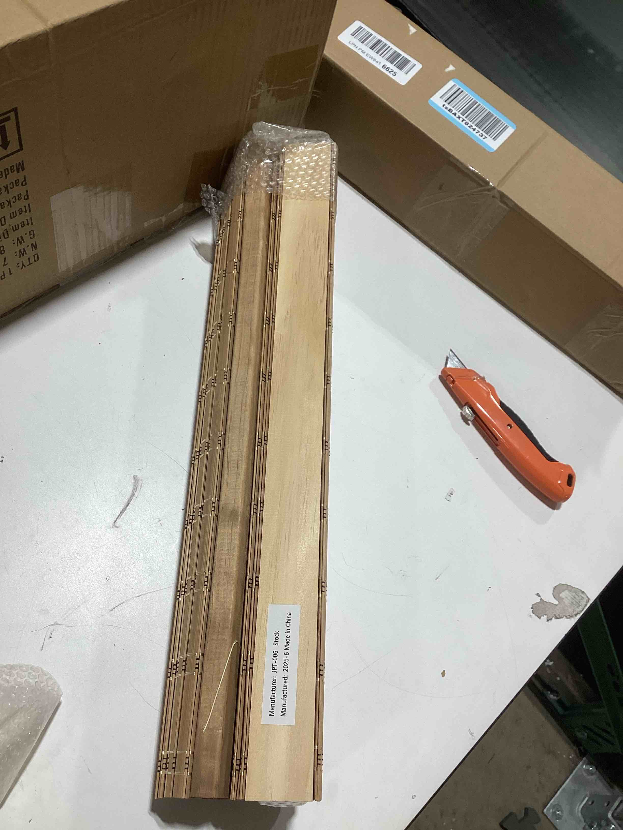 Bamboo Blinds Bamboo Shades Roman Bamboo Curtains Roller Shades for Interior Windows Roll Up Blinds Indoor Outdoor Patio A 24" W x 48" H