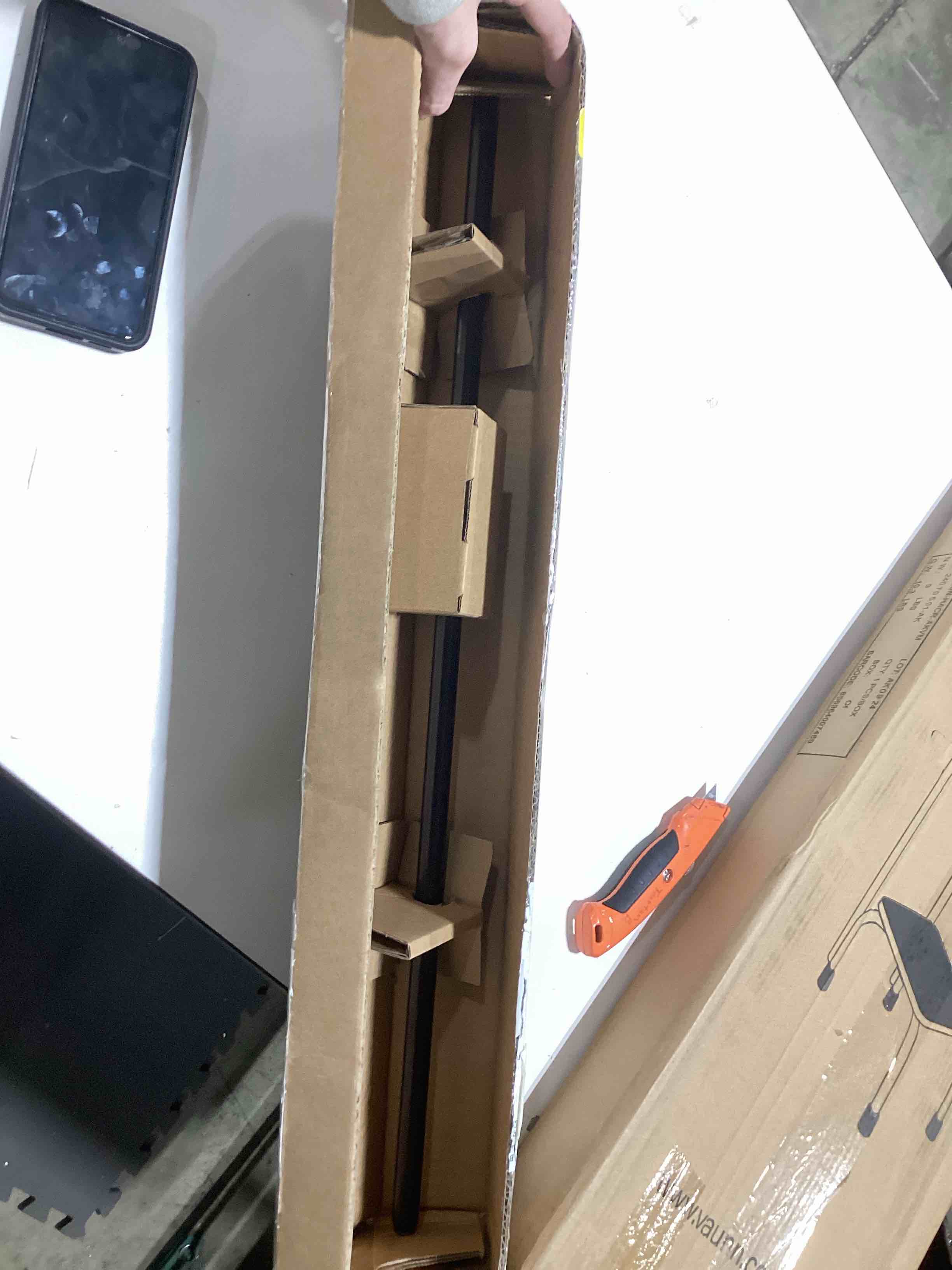 Amazon Basics Room Darkening Blackout Curtain Rod - 28" to 48", Dark Bronze (Espresso)