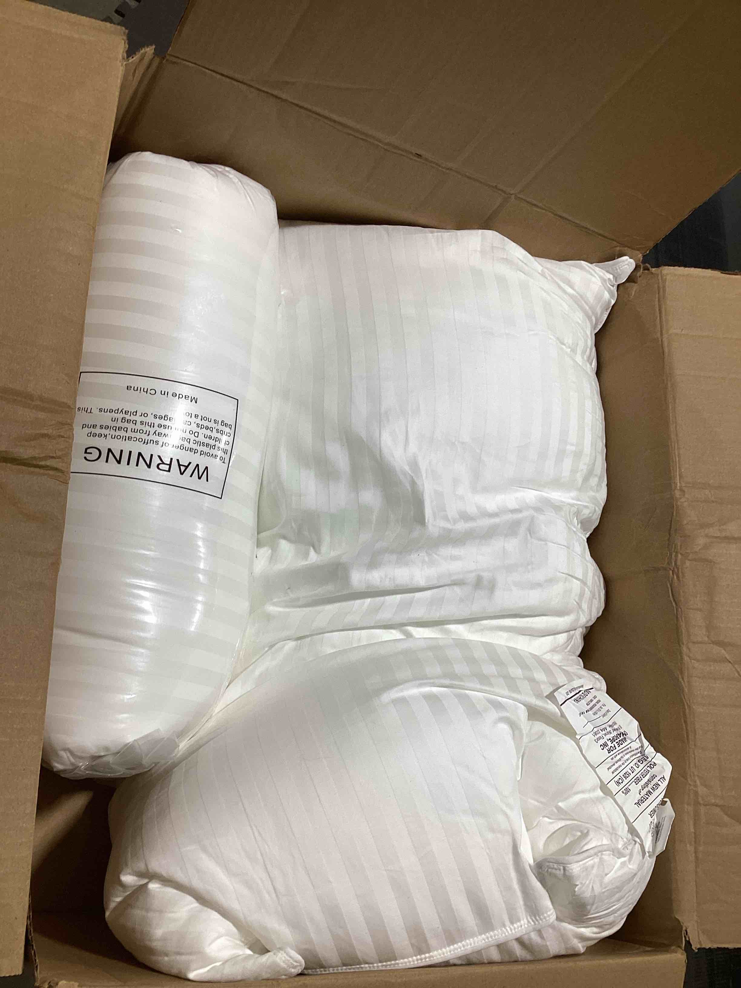 Beckham Hotel Collection Bed Pillows King Size Set of 2 - Down Alternative Pillow for Back, Stomach or Side Sleepers