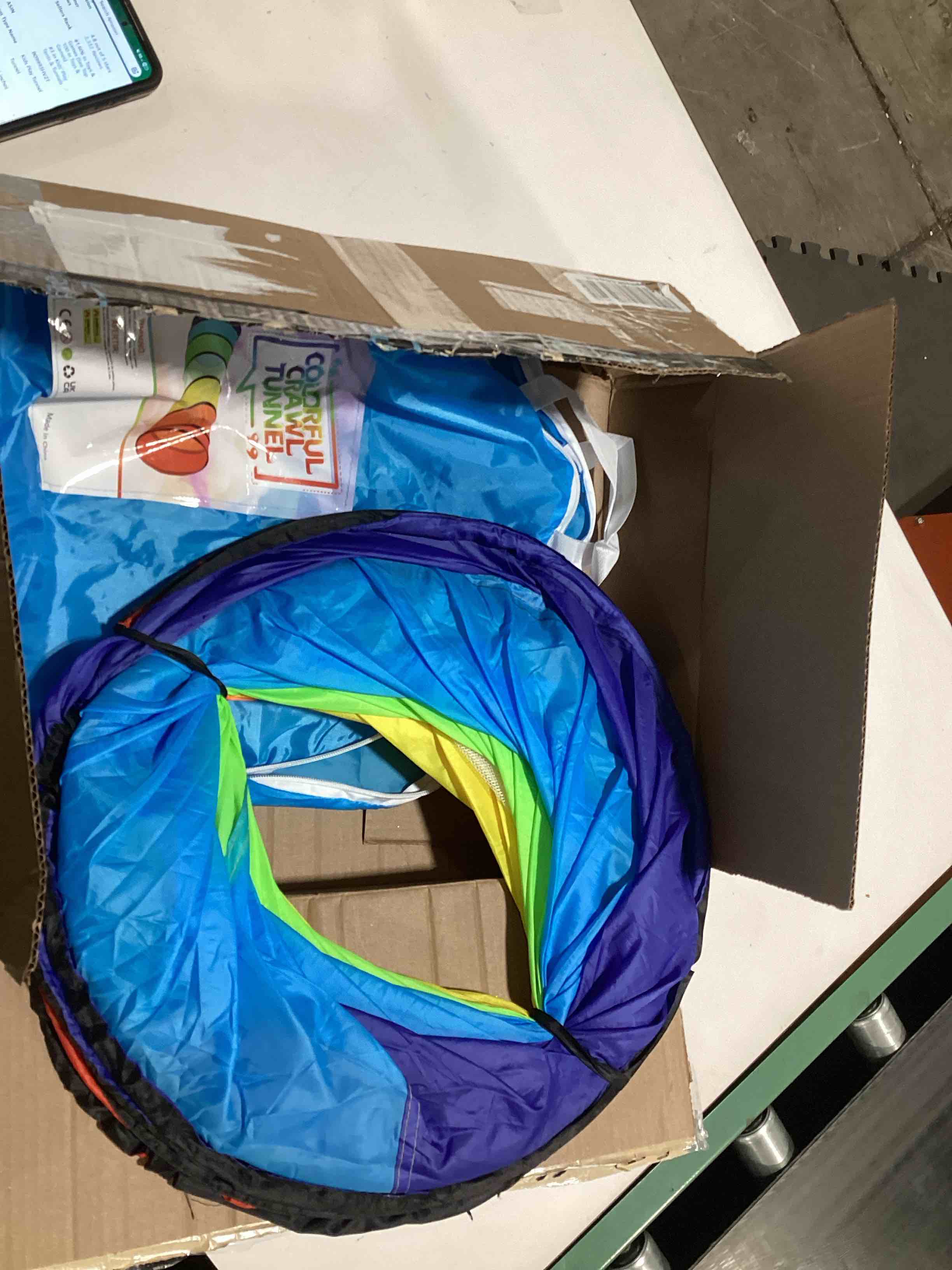 Kids Play Tunnel Tent for Toddlers, Colorful Pop Up Crawl Tunnel Toy for Baby or Pet with Breathable Mesh, Collapsible Gift for Boy and Girl Play Tunnel Indoor and Outdoor Game