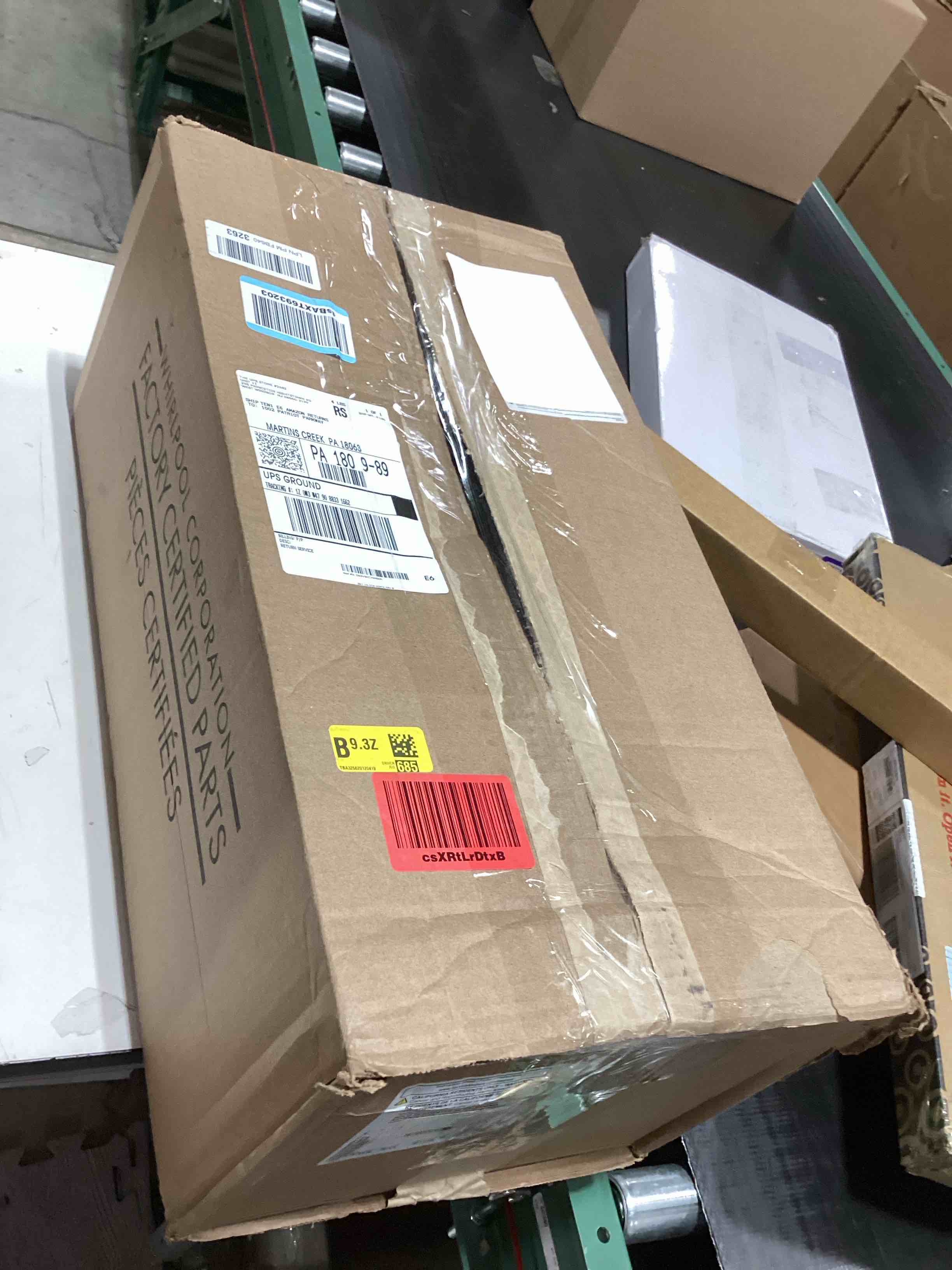 Whirlpool W10322470A Dryer Rack