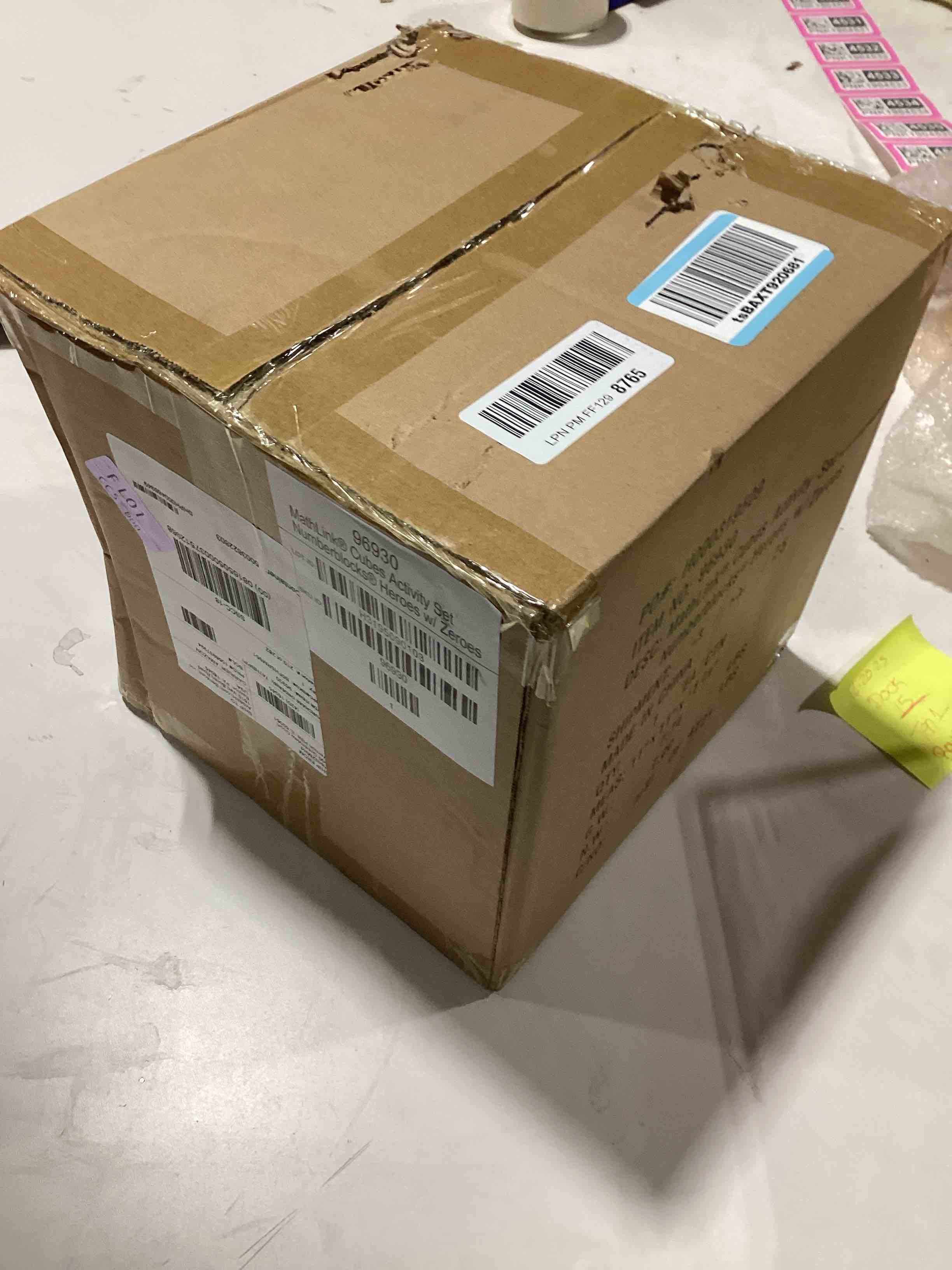 hand2mind Numberblocks Heroes with Zeroes MathLink Cubes Activity Set, Preschool Learning Activities