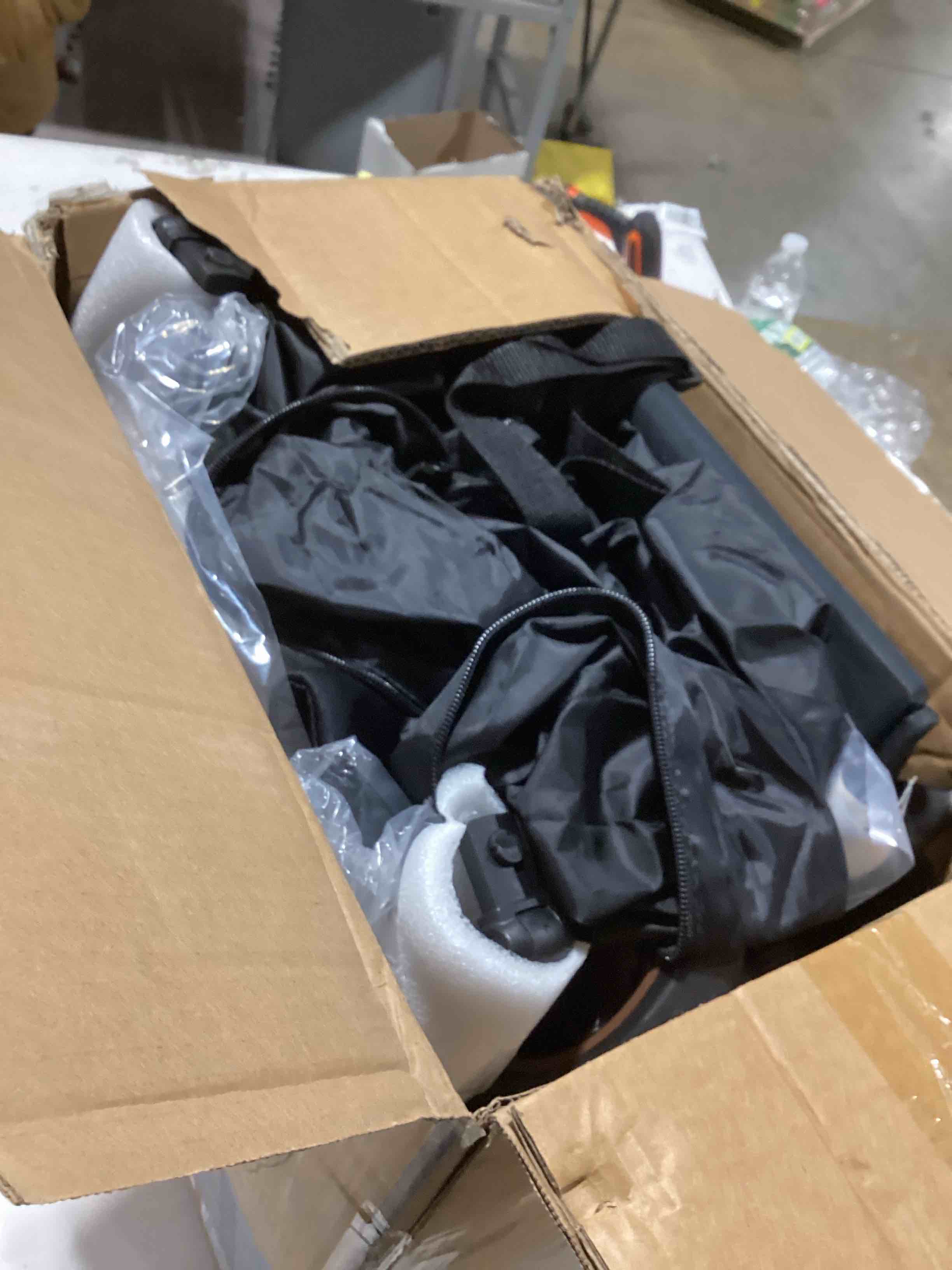 Condition photo showing As Is for Gromast Gravity Folding Baby Stroller - Portable Travel Toddler Stroller w/Adjustable Backrest, Cano