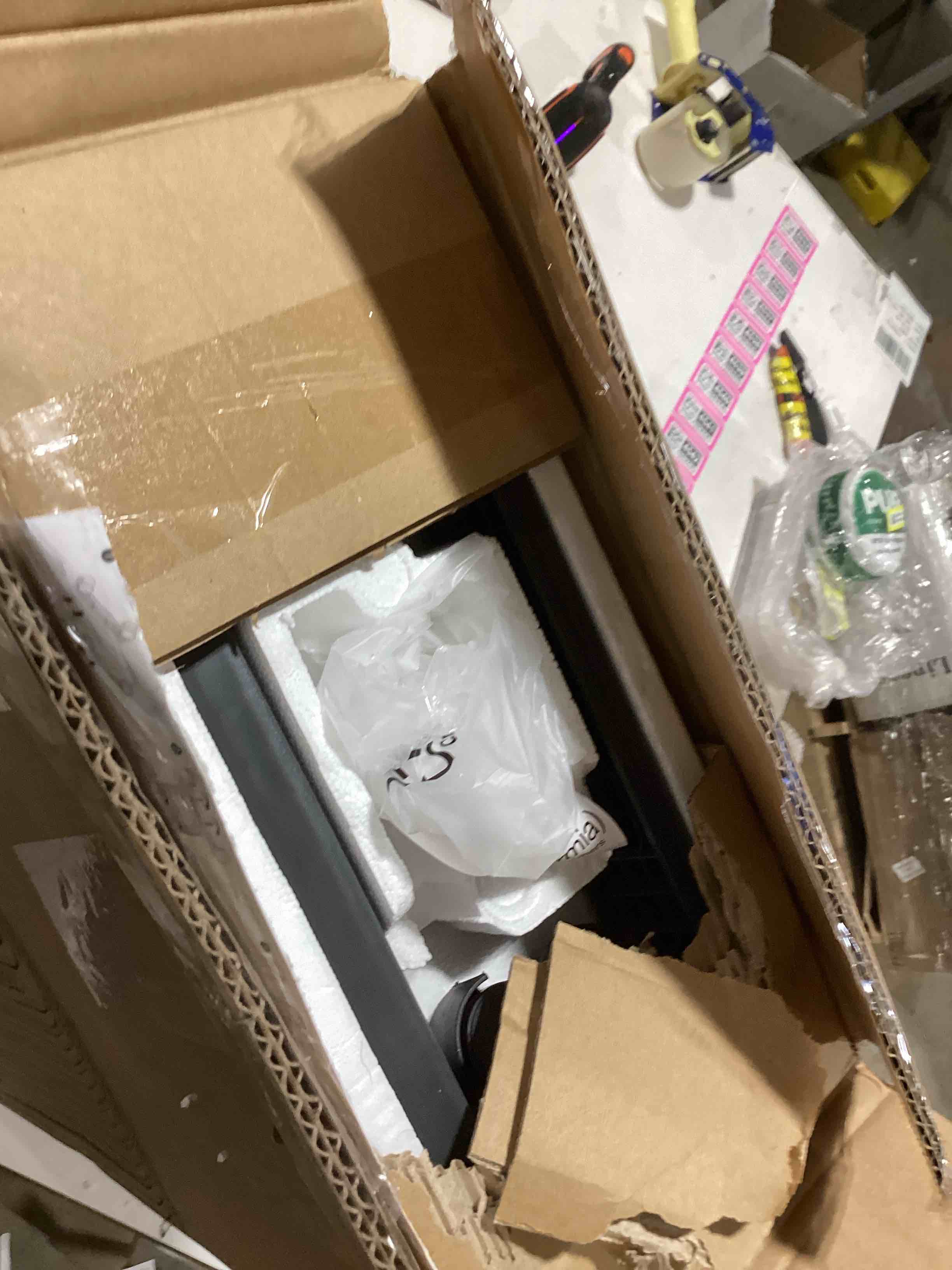 Condition photo showing As Is for Dreo Radiator Heater, Dual Knobs, 8 Safety Protection, 1500W Electric Space Heaters for Indoor Use L