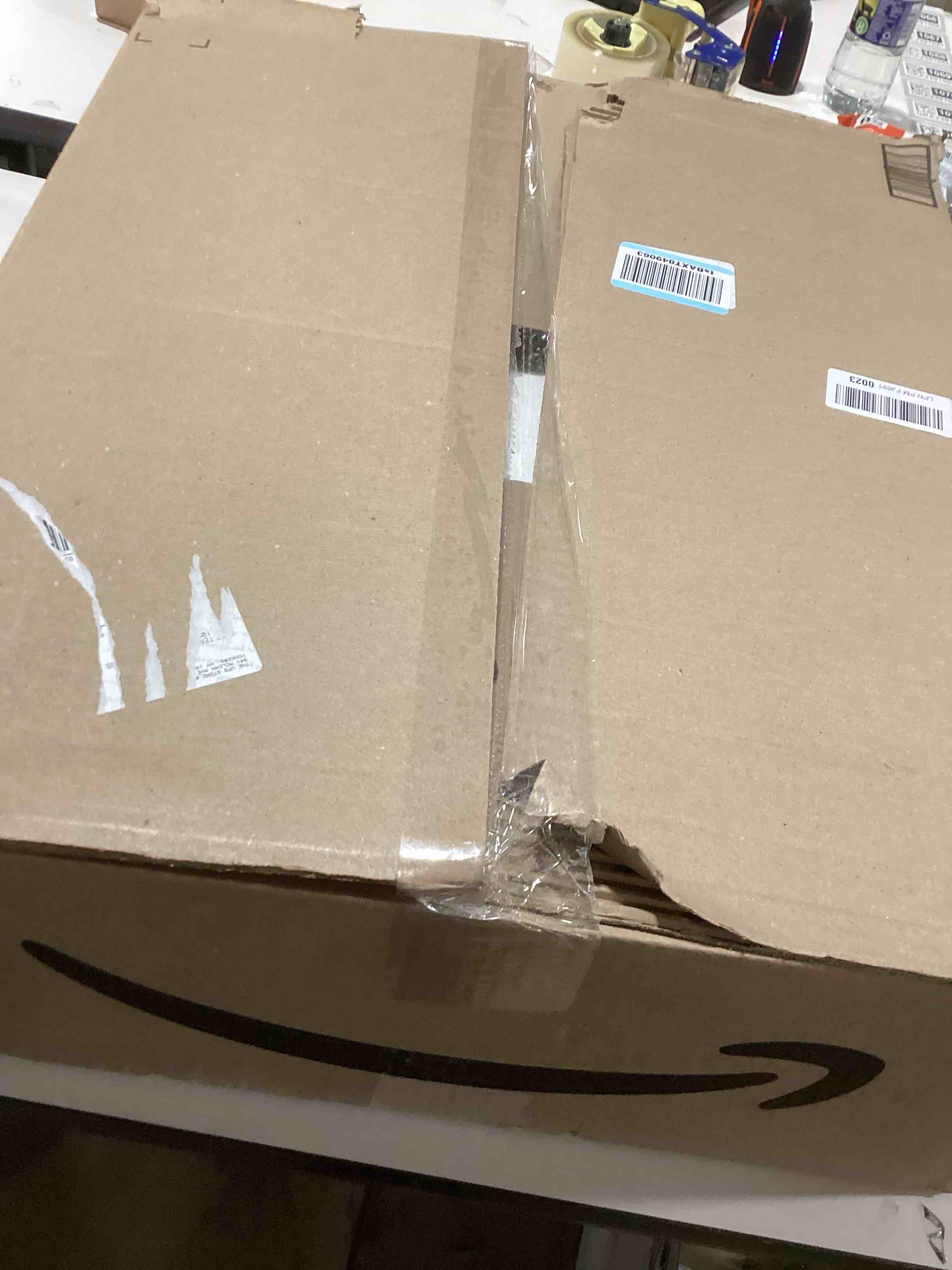 Curlaky Round Glass Coffee Table - 4 Tier Coffee Tables for Living Room with Rotating Top, Circle Co