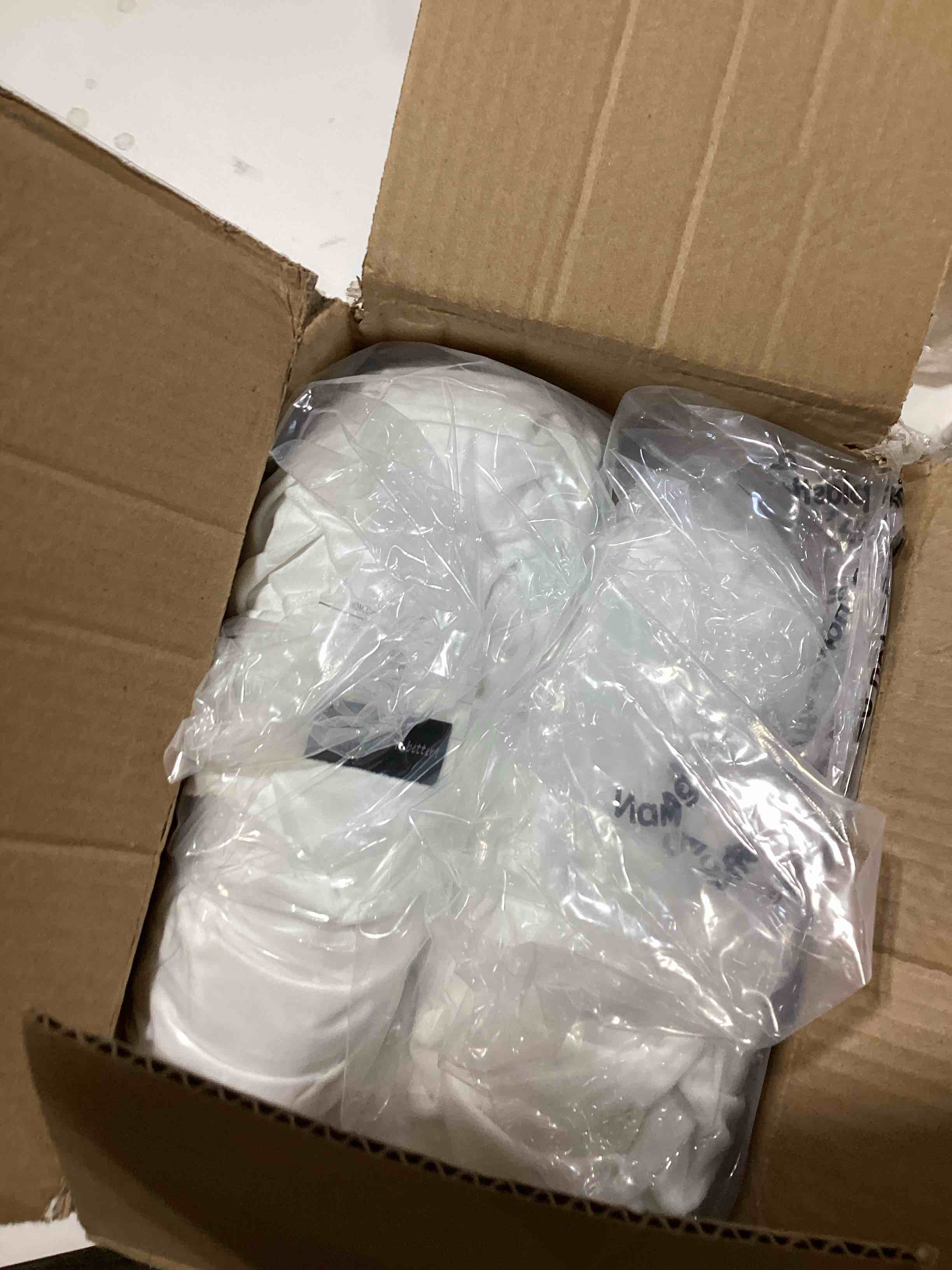 Condition photo showing As Is for HIG Set of 2 Decorative Round Pleated Throw Pillows, Classy Accent Pumpkin Throw Pillows with Center