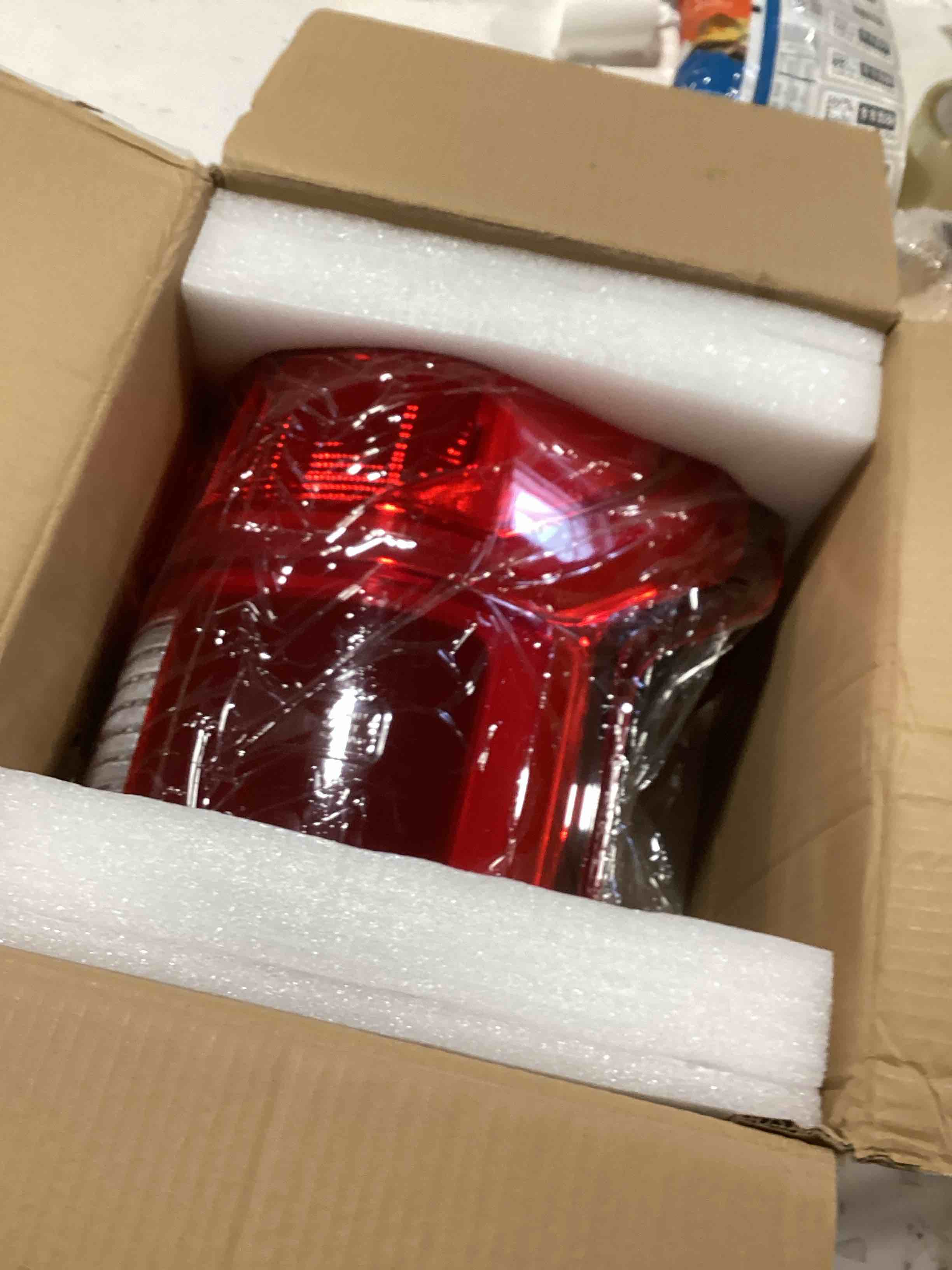 Condition photo showing As Is for Autoverve Tail Lights Fit Ford F150 F-150 2018 2019 2020 Rear LED Brake Back Up Cover Taillights Len
