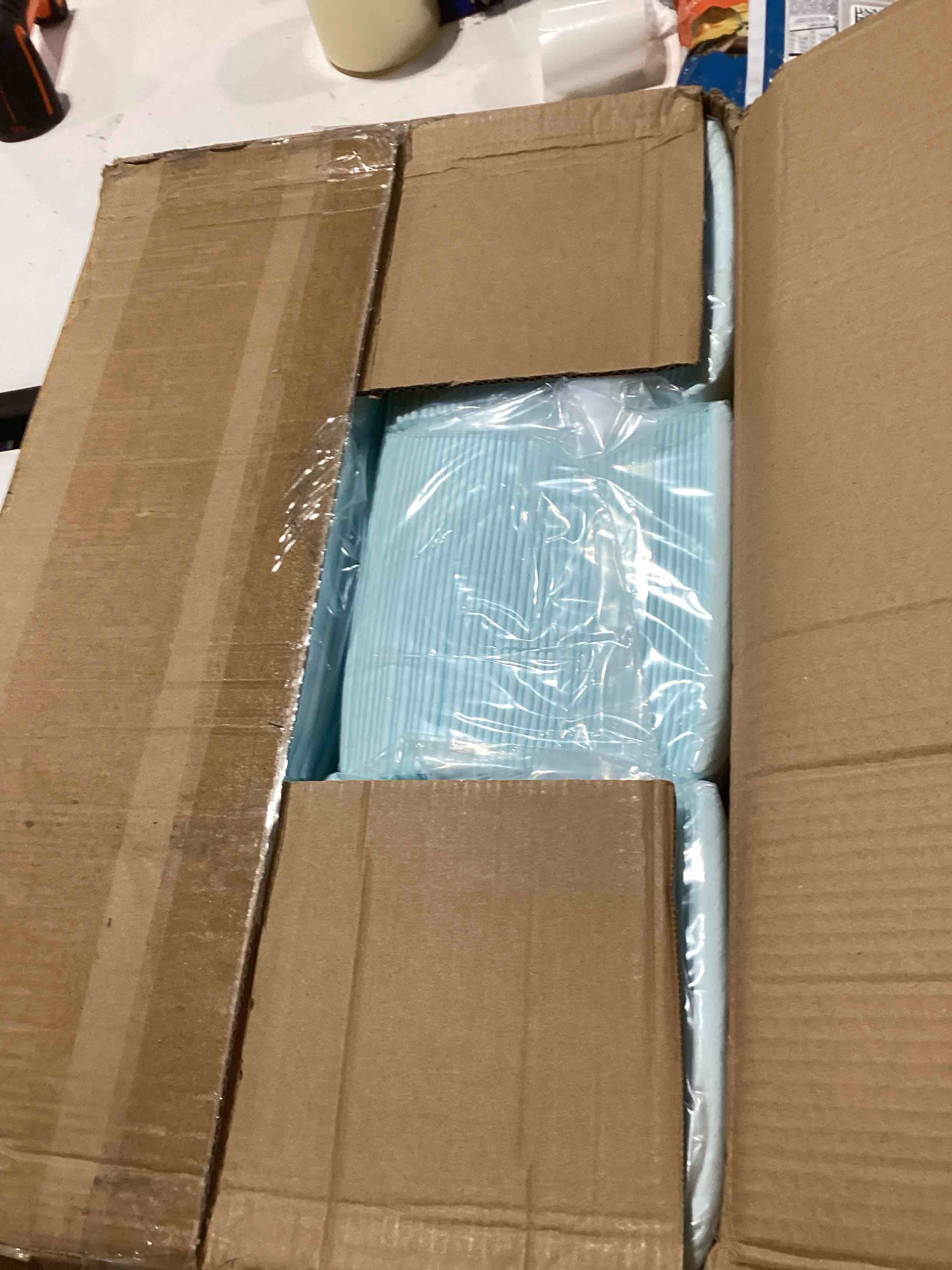 Condition photo showing As Is for Puppy Pads Pet Pee Pads for Dogs & Puppy Training [300-COUNT] Potty Pads for Dogs 22" x 22" Leak-Pro