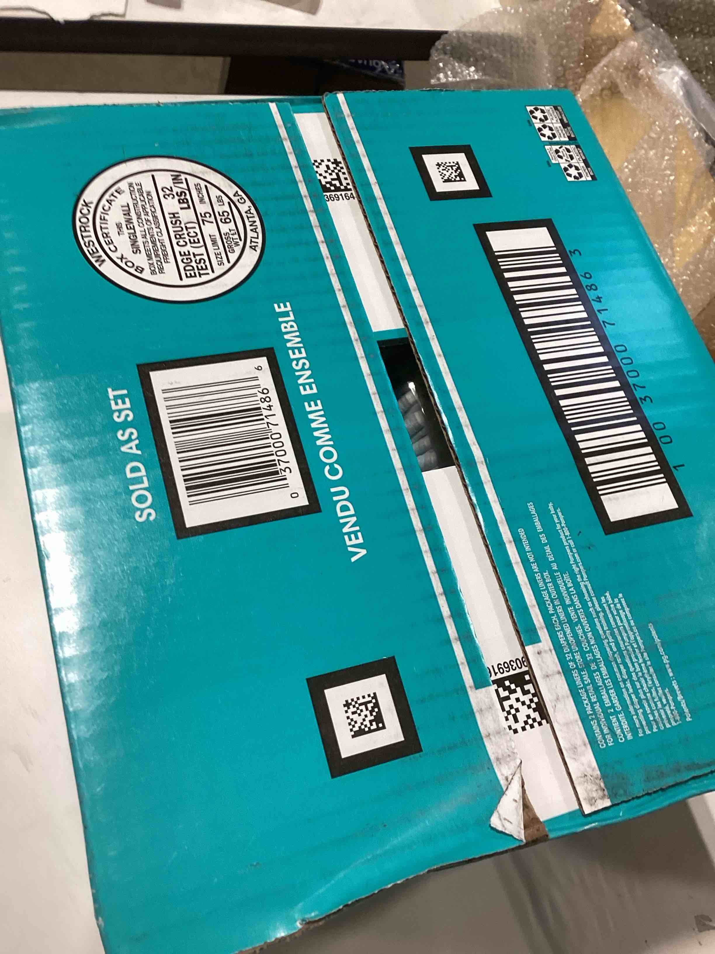 Condition photo showing Good Condition for Pampers Diapers - Cruisers 360 - Size 4, 64 Count, Babyproof up to 100% Leakproof Pull-On Diaper Size 4 64