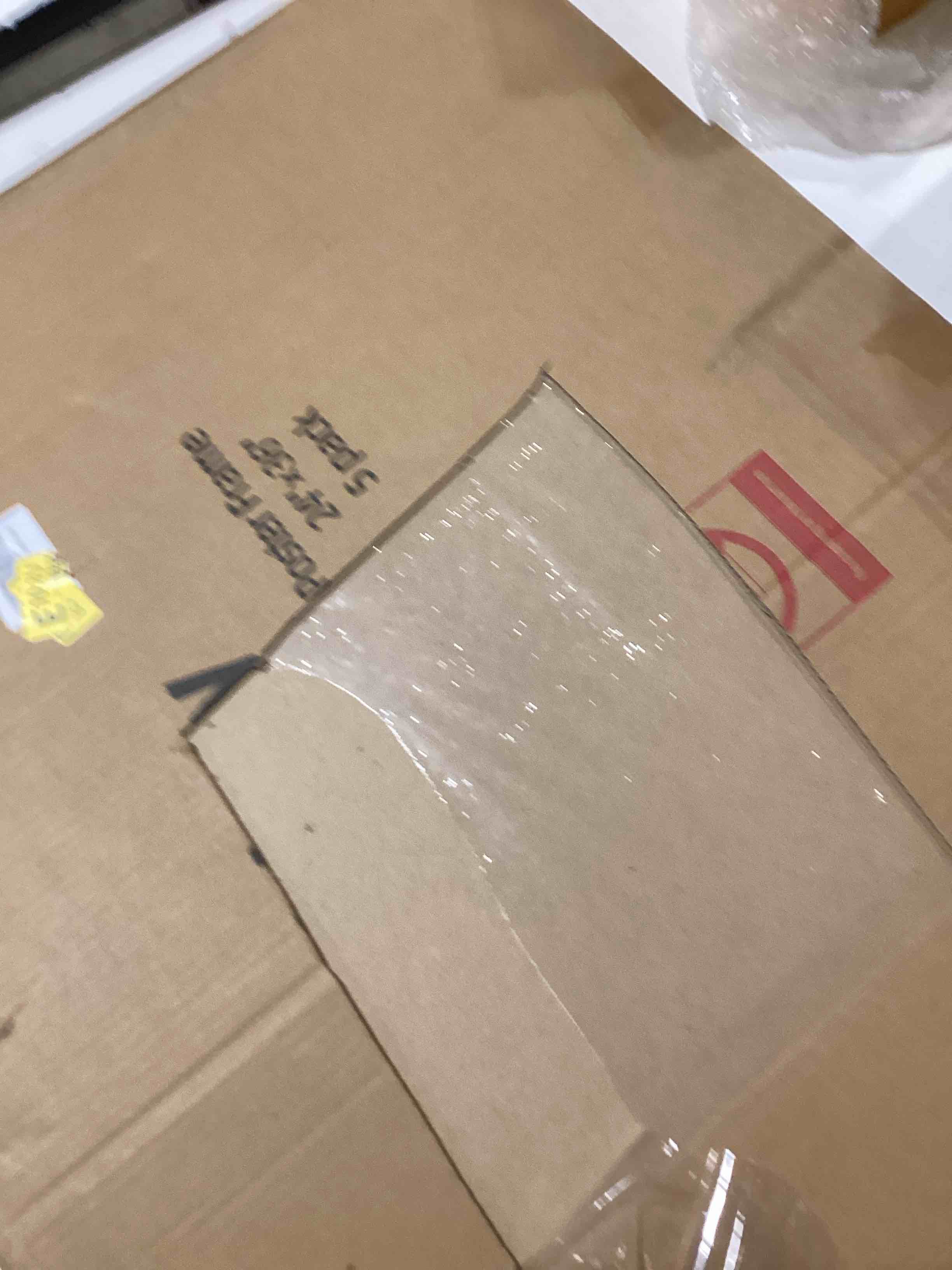 Condition photo showing As Is for VIOLABBEY 24x36 Poster Frame Set of 5, Black Picture Frames for Wall Mounting Vertically or Horizontally, Gallery Wall Frame Black 24X36