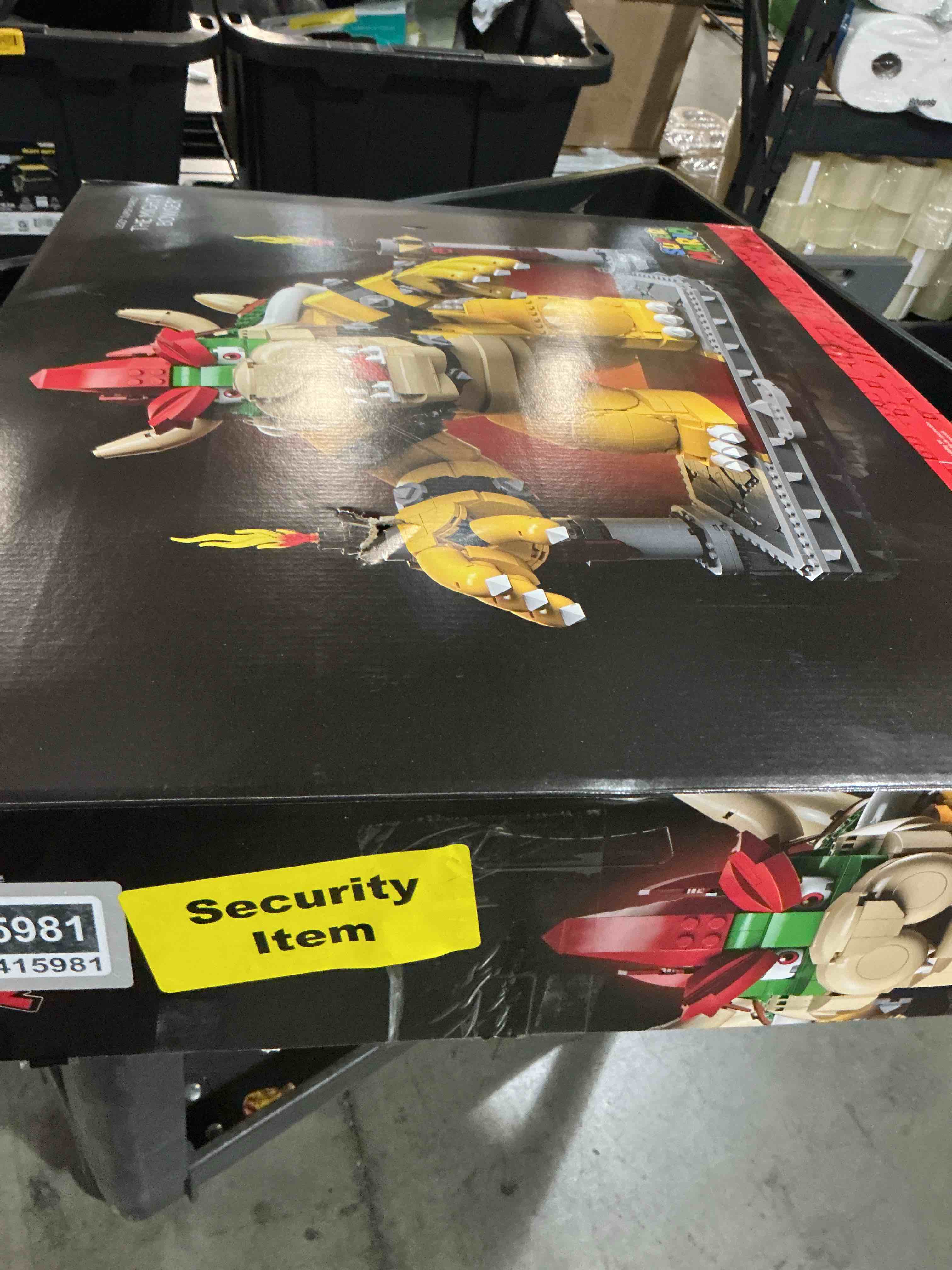 Condition photo showing As Is for LEGO Super Mario The Mighty Bowser 71411, King of Koopas 3D Model Building Kit, Collectible Posable 