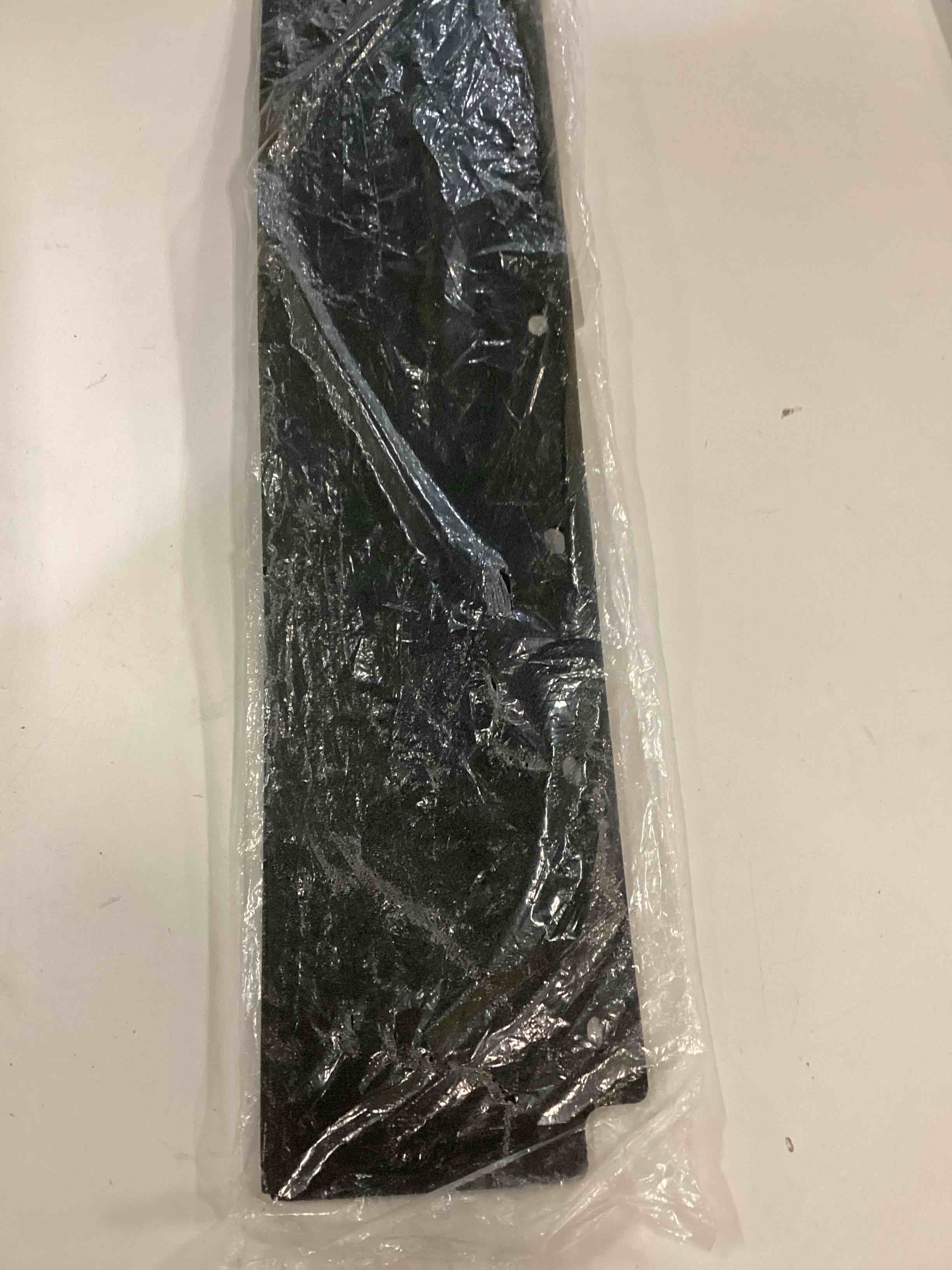 Condition photo showing As Is for Buyers Products 8592428 Poly Fender Flap Extension, Set of 2, Bolt-On Mounting Extension for Semi Truck Fender, For Use With Buyers Products 8592424