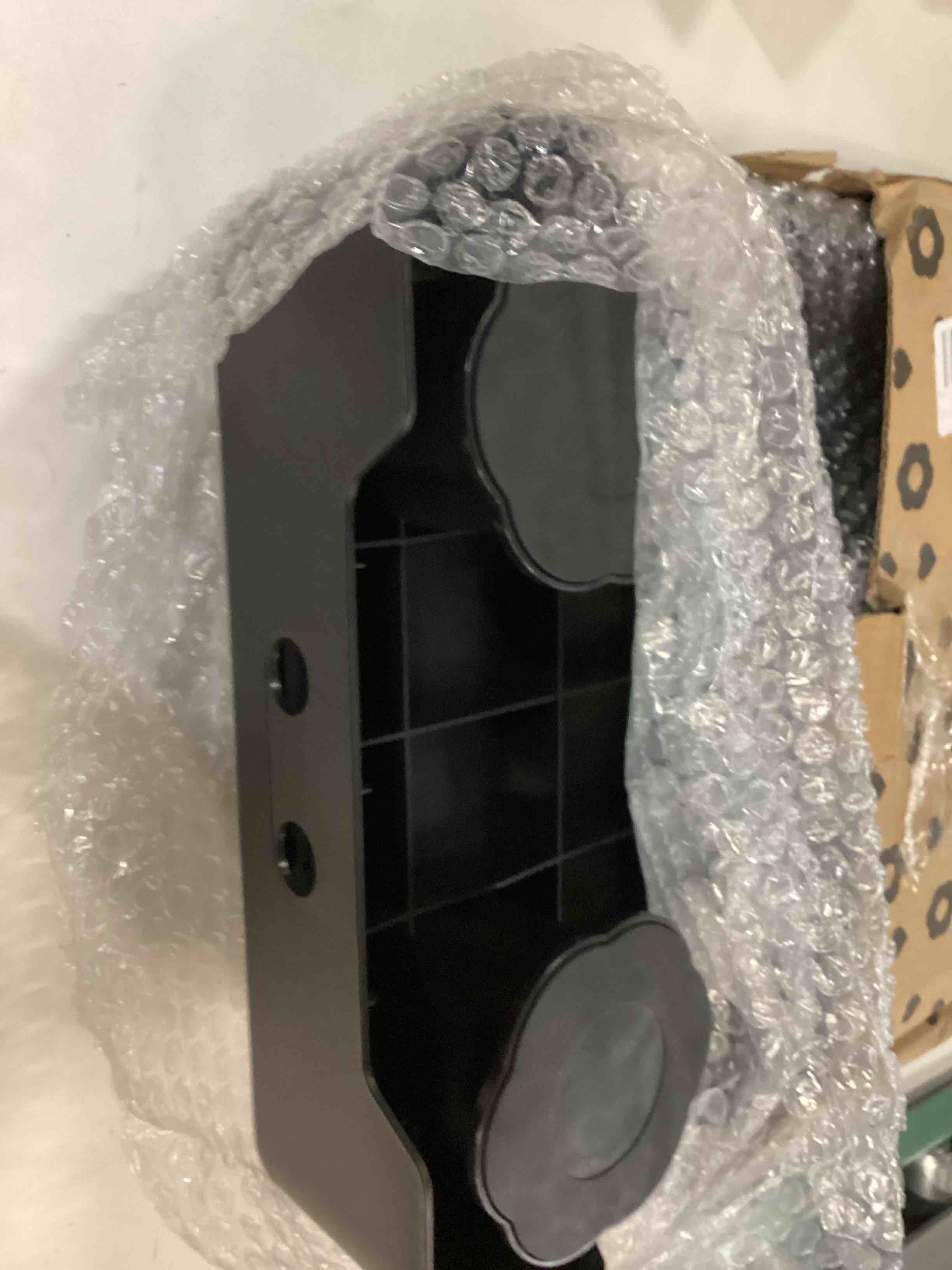 Condition photo showing As Is for Adjustable Step Stool for Adults, Bed Step Stools, 600 LBS Capacity Safety Wide Step Platform, Indoor and Outdoor Steps for Seniors, Non-Slip Stepping Stool Elderly Assistance, Black Black-black