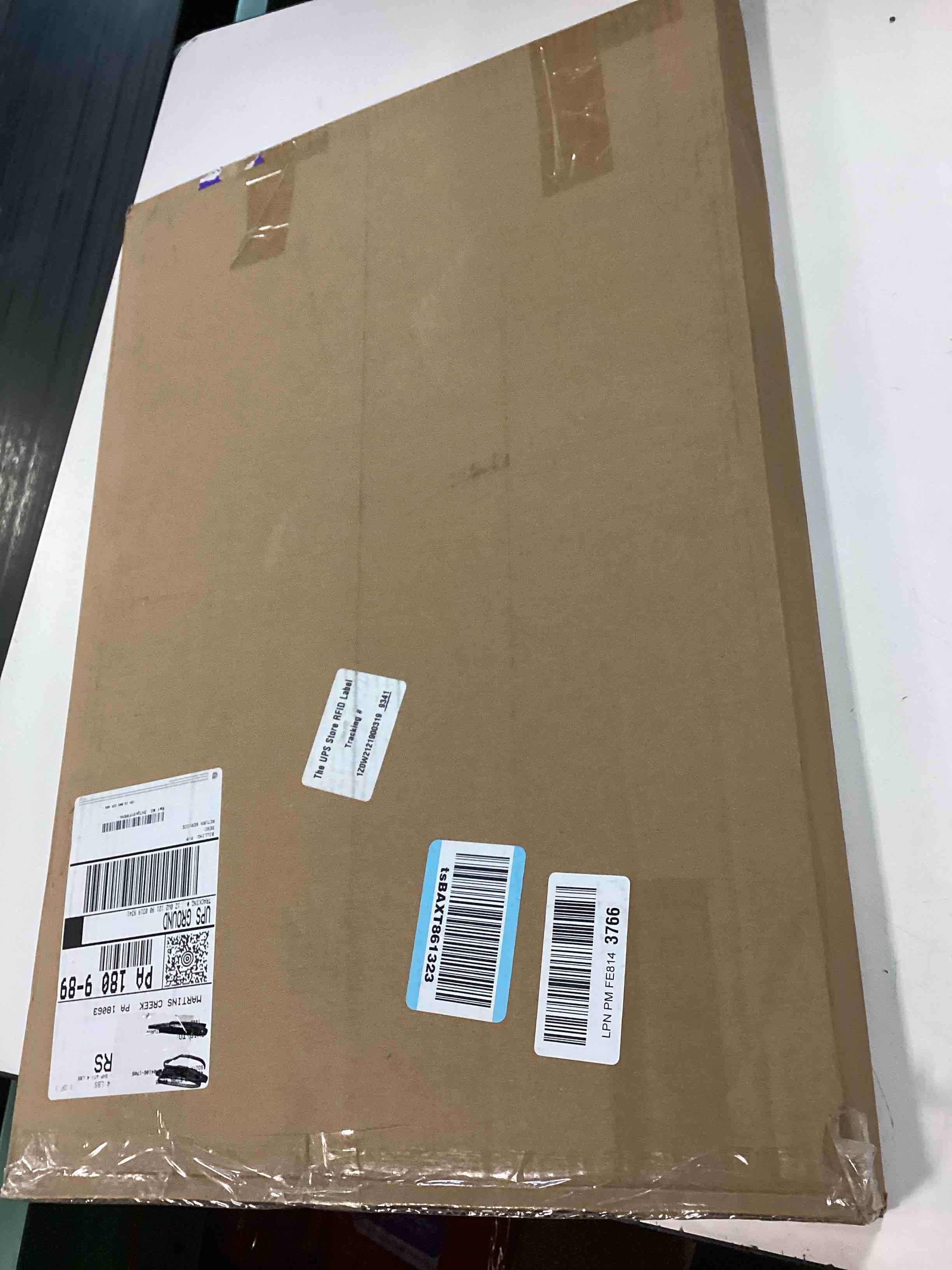 Condition photo showing As Is for HUARCEY Vintage 16"x24" Framed Wildflower Canvas Wall Art, Rustic Nature Botanical Floral Landscape Meadow Print Large Painting, Flowering Homeland Living Room Bedroom Farmhouse Artwork Wall Decor Flowering Homeland Framed 24"L x 16"W