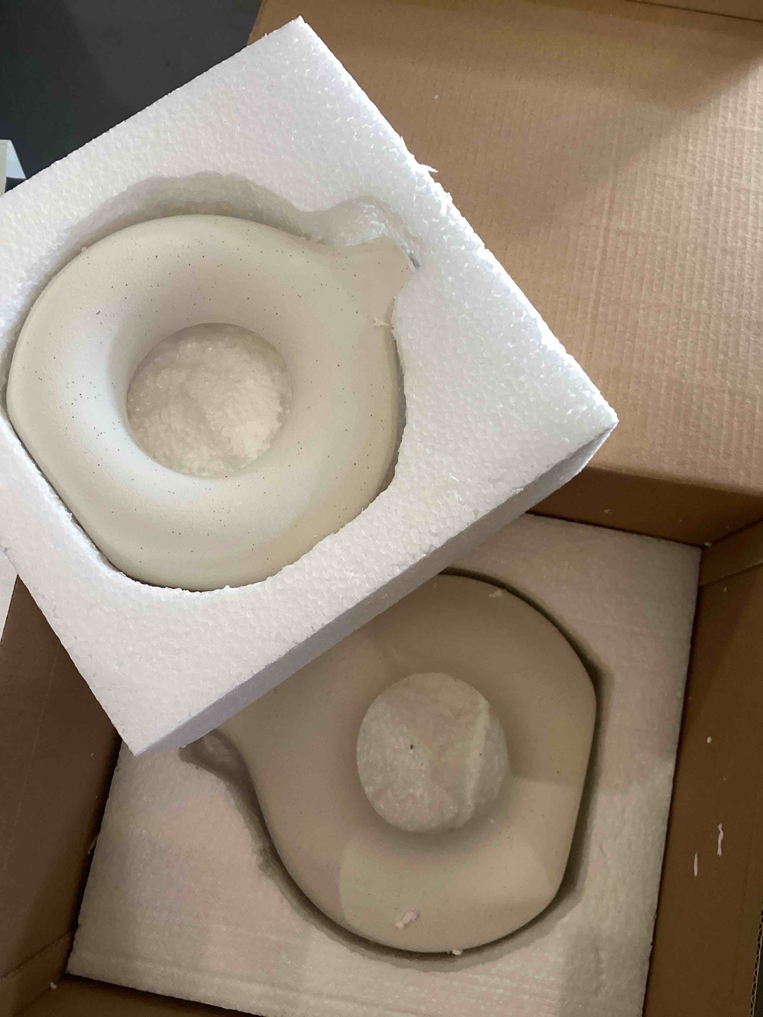 Modern Donut-Shaped Decorative Vases, Handmade Minimalist Boho ins Style, Modern Vase for Home Decor