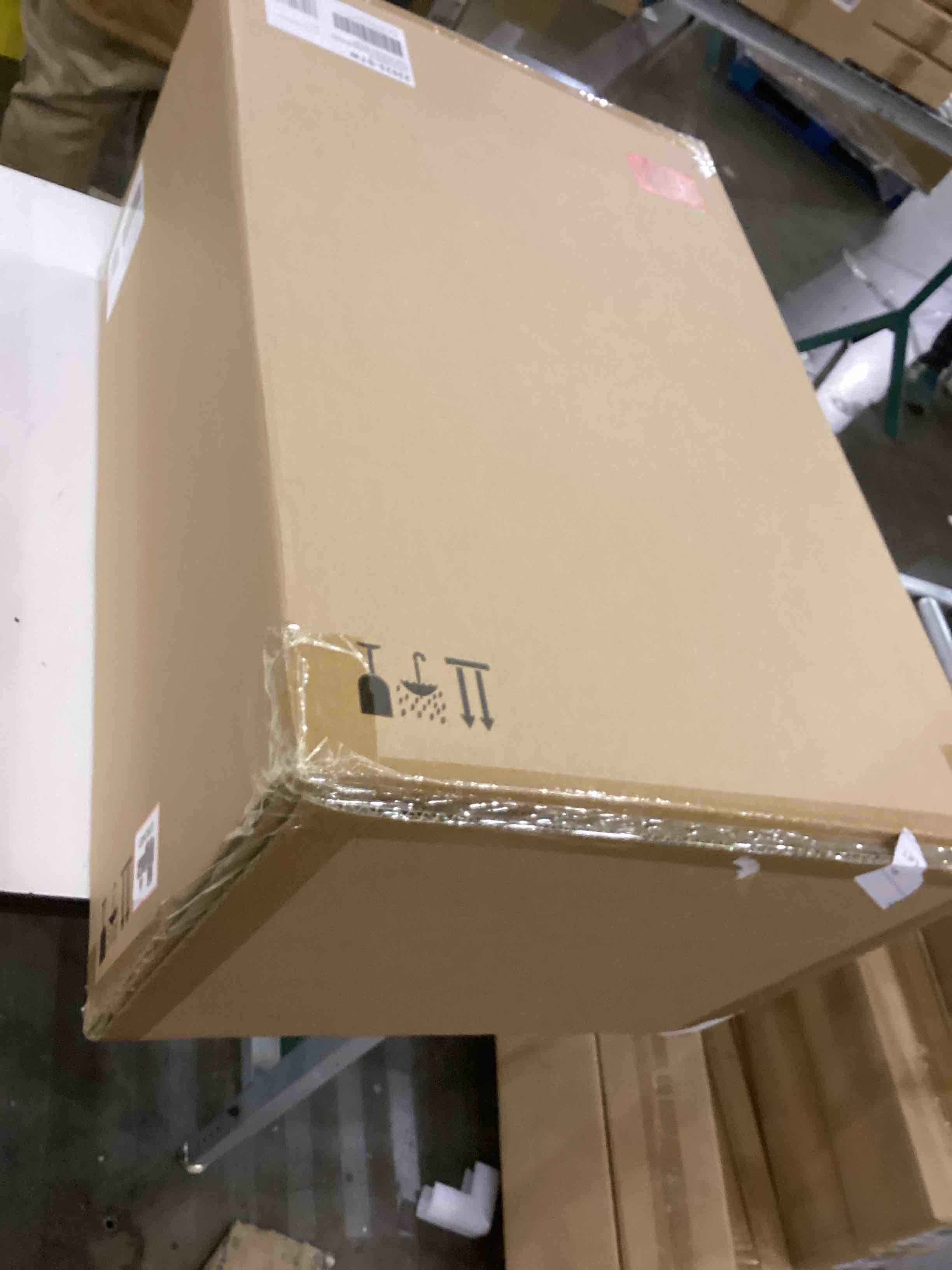 KOHLER 13-Gallon Touchless White Stainless Steel Trash Can, Hands-Free Motion Sensor Lid, Durable, Fingerprint-Resistant, Easy to Clean, K-23825-STW