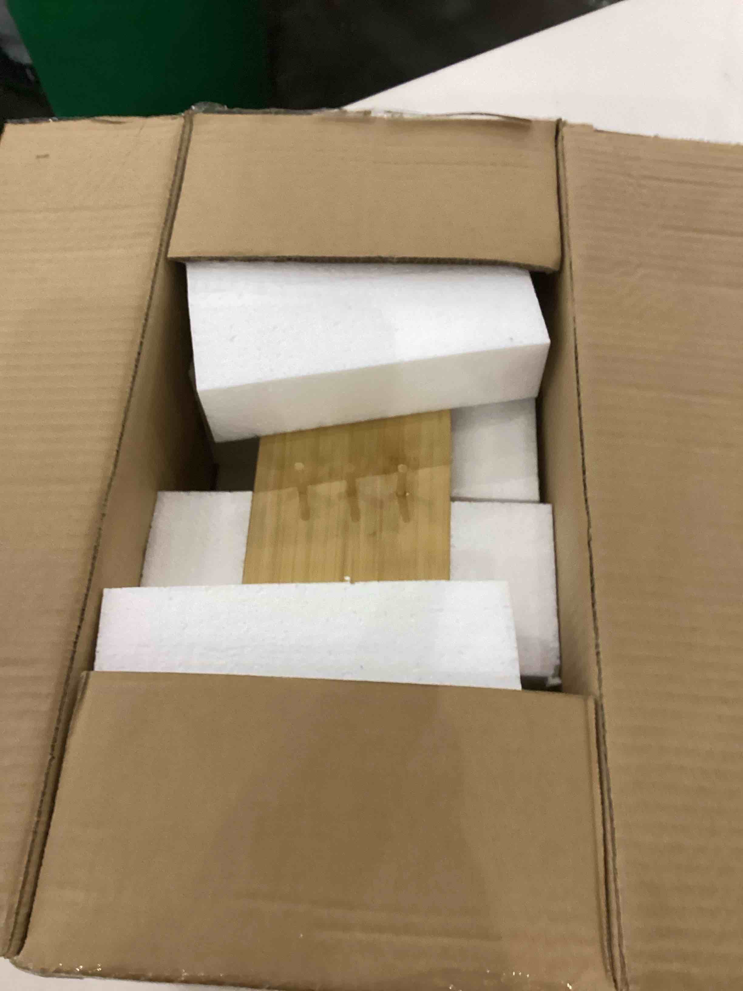 Bamboo Holder: Sleek Design with 360° Rotation – Farmhouse-Style Utensil, Jewelry, and Craft Holder,