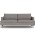 grey upholstered sofa