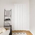 ( damaged)80“ Paneled PVC/Vinyl Accordion Door