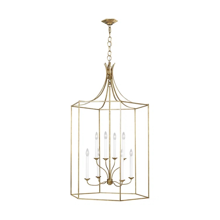 Schuyler 8 - Light Lantern Square / Rectangle Chandelier