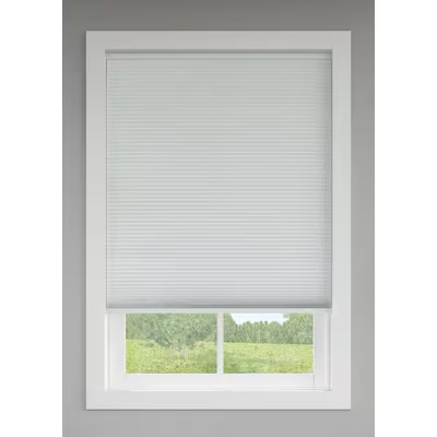 1-in cordless vinyl mini blind 