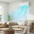 12000 BTU 22 SEER2 Mini Split Air Conditioner with Heater, WIFI AC Unit Cools Rooms up to 550 Sq.Ft