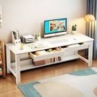 Rectangle Computer Table Writing Desk Workstation Learning Desk