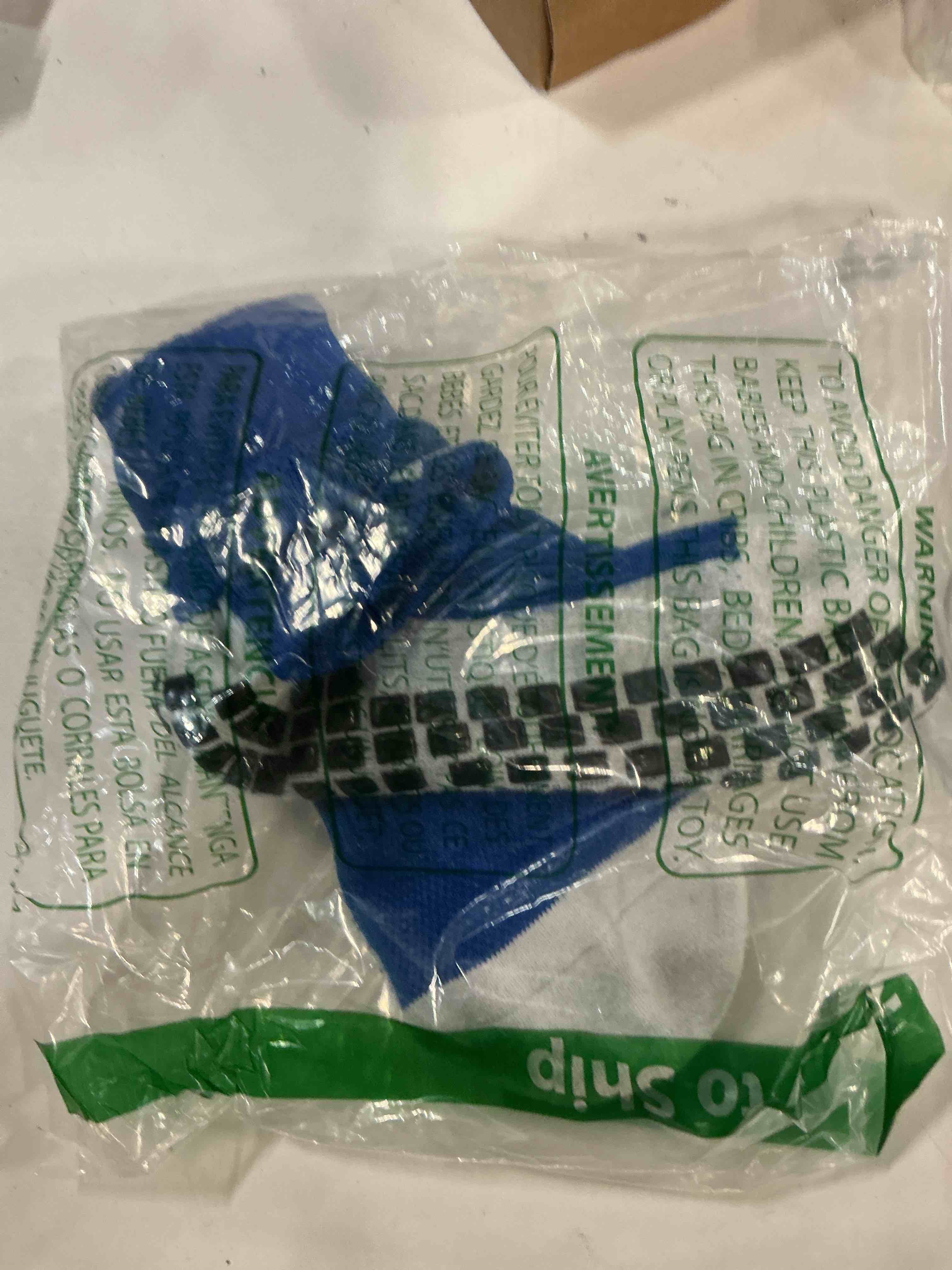 Condition photo showing As Is for  similar Lux Soccer Grip Calf Socks - Light  blue 
