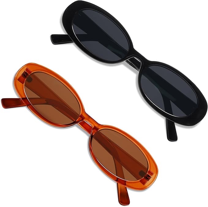 4 pack vanlinker polarized retro oval sunglasses for women and men sr style vl9580