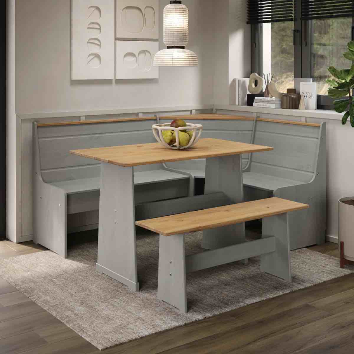 (INCOMPLETE) Piumafua Rectangular 25.2'' L x 43.31'' W Restaurant Dining Set