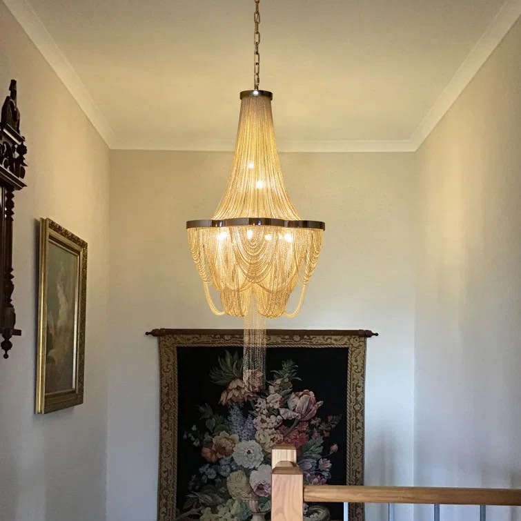Jovonn 8 - Light Dimmable Empire Chandelier