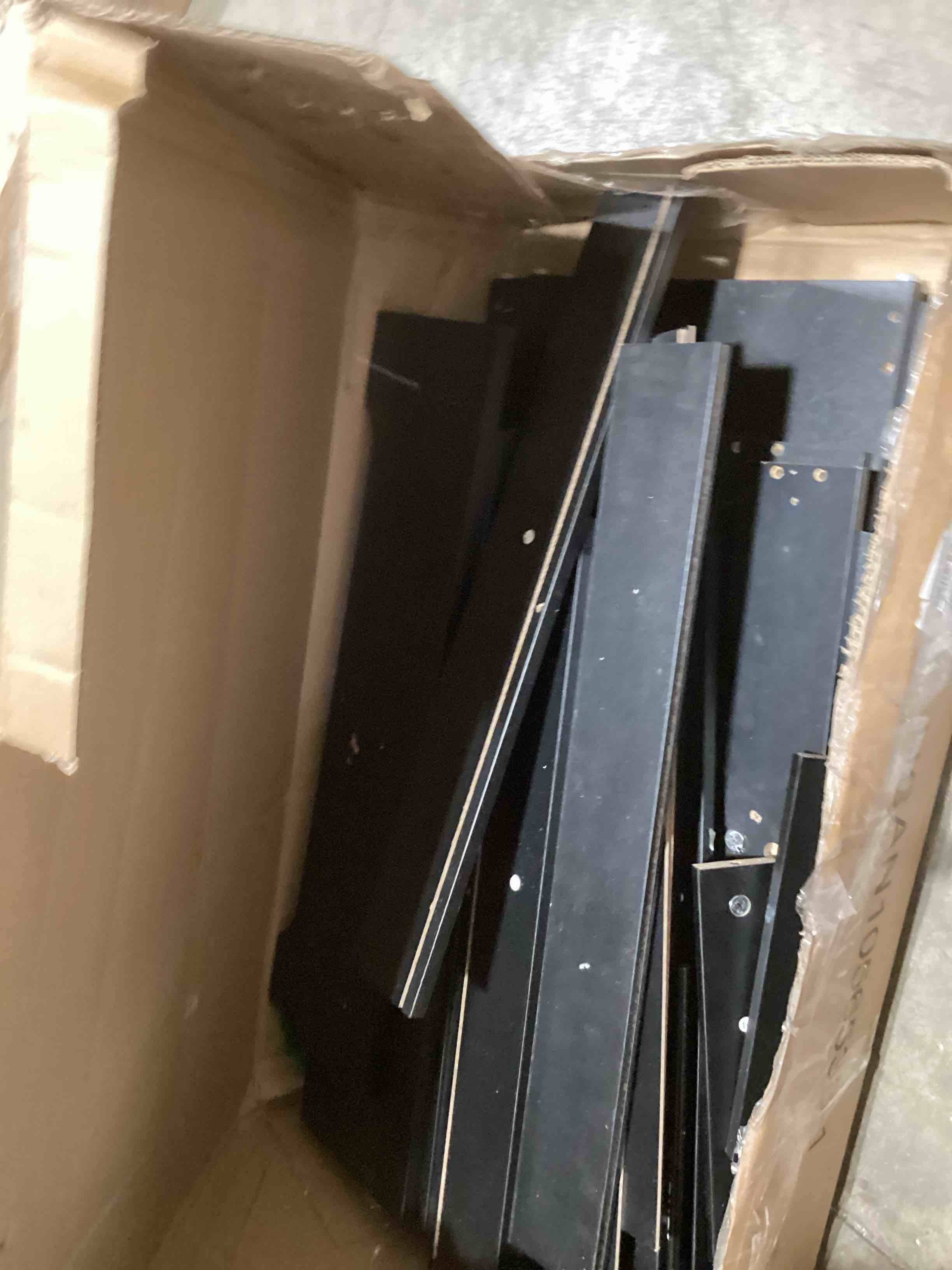 (incomplete) Hilliary 15.75'' Wide Black Drawer Cabinet