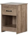 1 drawer nightstand / table de chevet 