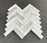 (incomplete) Chervon Natural Stone Mosaic Floor Tile