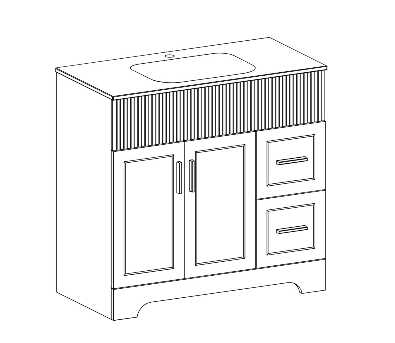 (incomplete) Bathroom Vanity 