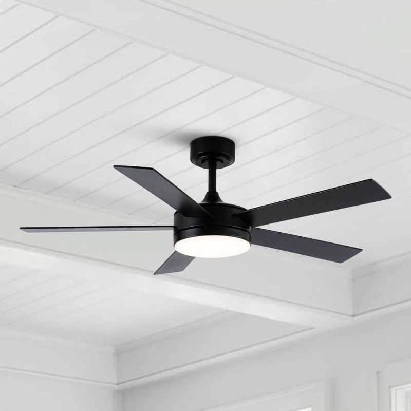 Vaczon 48" 5 - Blade Modern Ceiling Fan with LED Lights