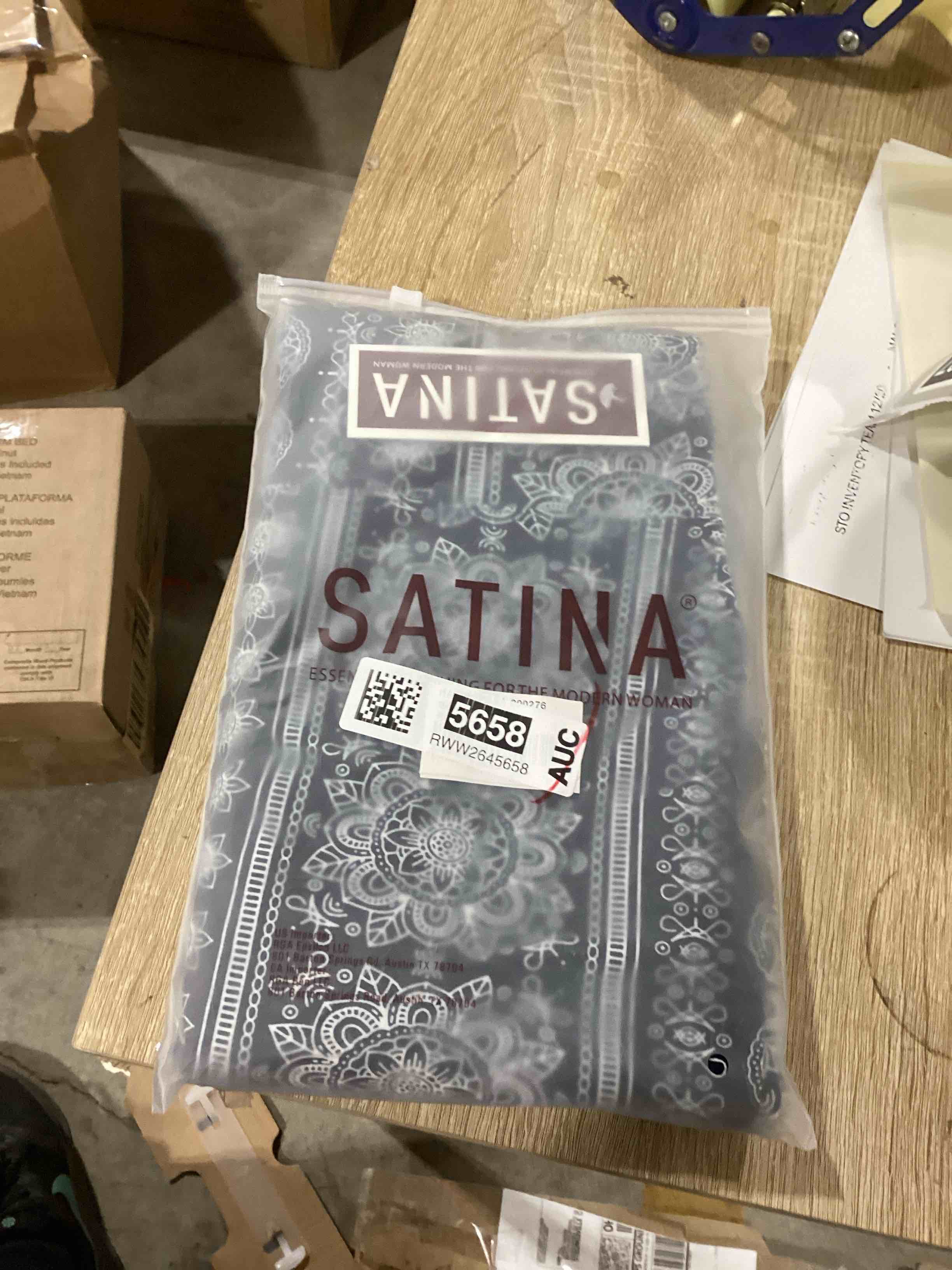 Condition photo showing New/Like New for SATINA Womens High Waisted Flare Wide Leg Leggings, Printed and Solid, Reg and Plus, 09 Cheetah, Medium