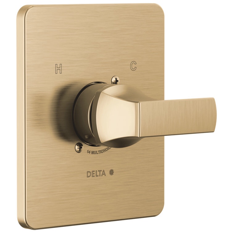 Velum Single-Function Shower Valve Trim Kit, Shower Handle Set
