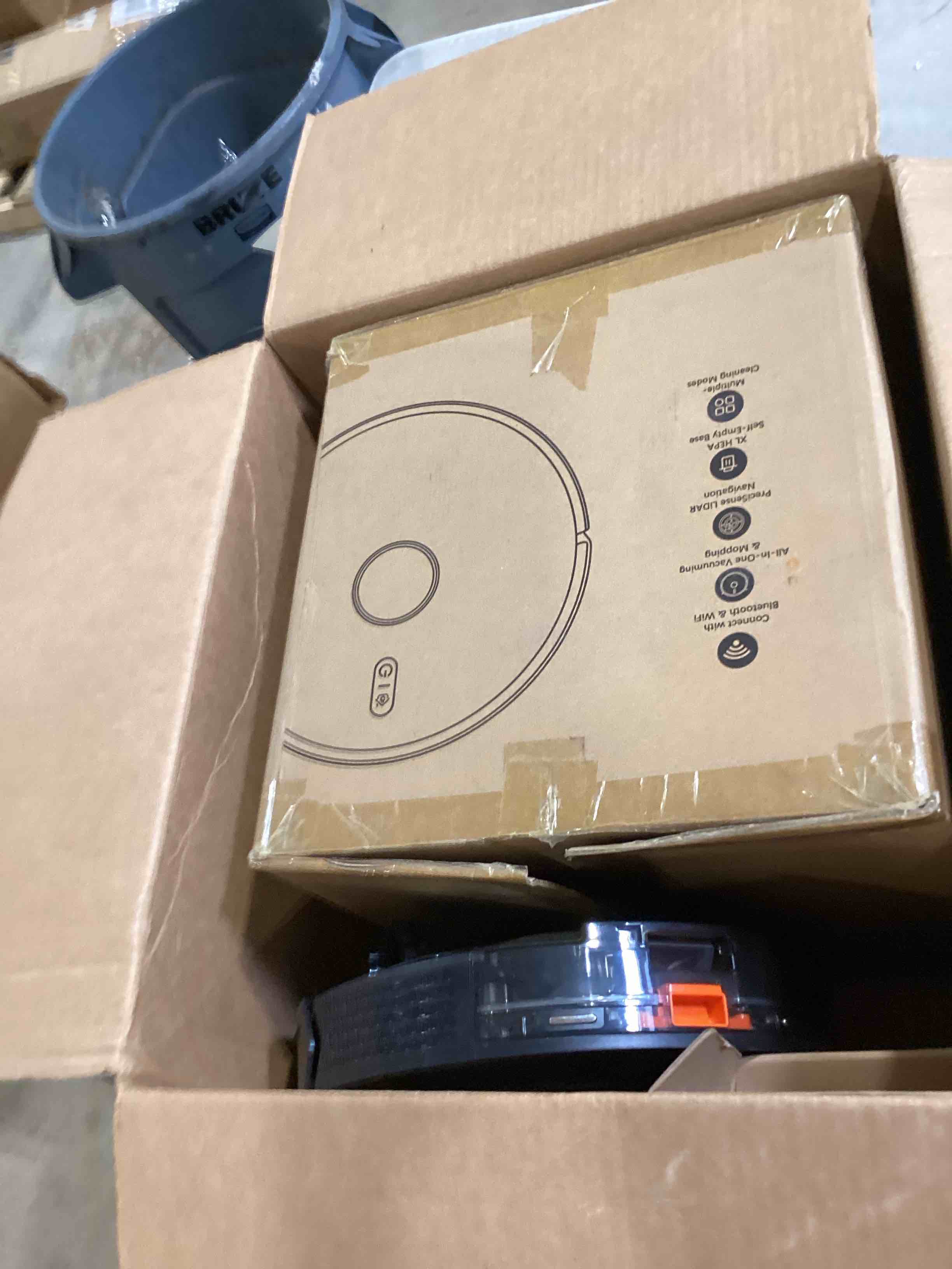 loorow 3-in-1 robot vacuum and mop combo with self-emptying dock for 60 days?lidar navigation,4500pa