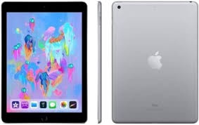 (missing charger)apple ipad 6th generation a1893 128gb wi-fi 9.7in space gray