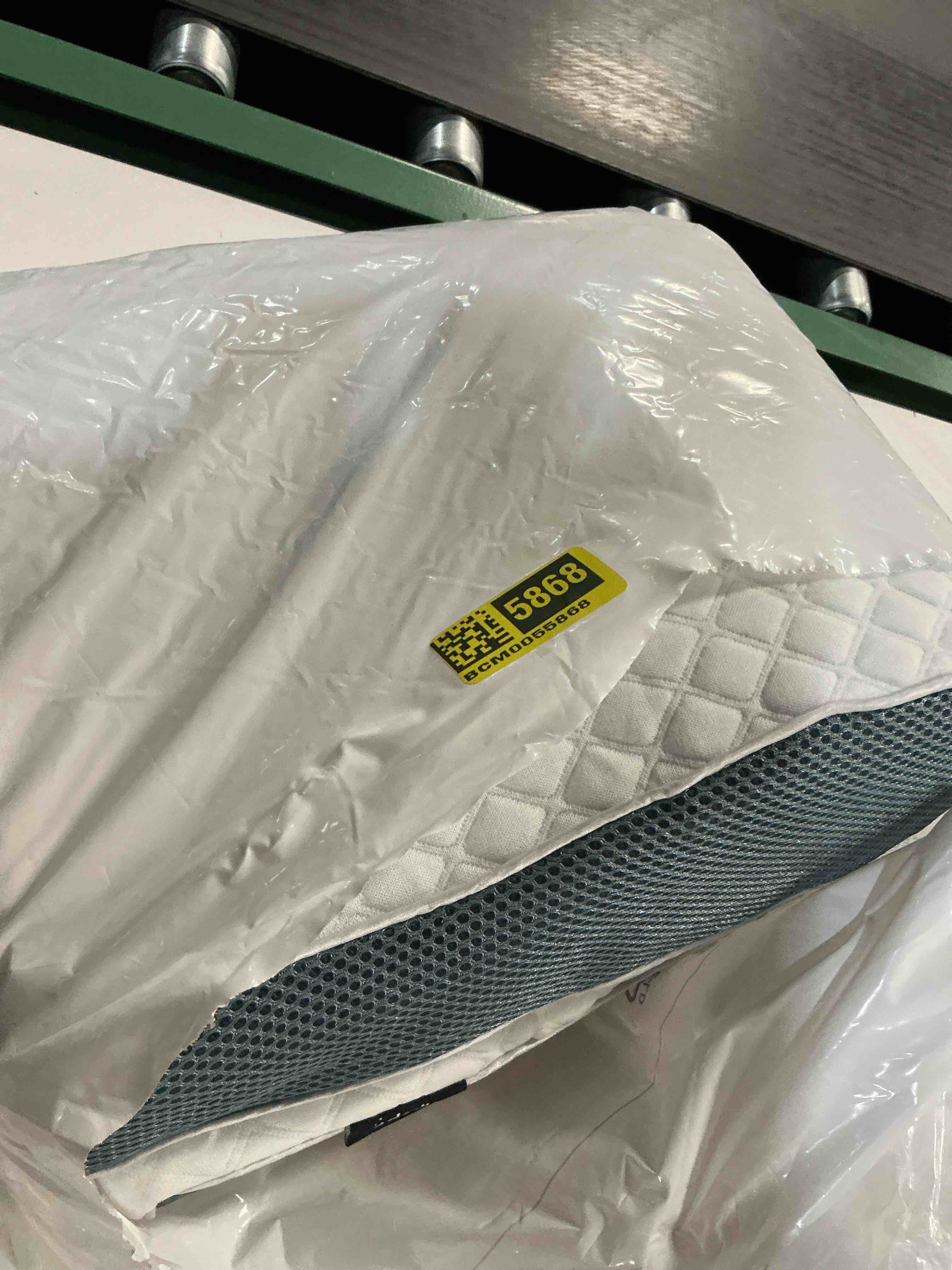 Condition photo showing As Is for Derila Cervical Neck Pillow for Sleeping 1 - Support Pillow for Back, Stomach, Side Sleeper Contour Memory Foam Pillows (2 Pillows, Standard (19.7" x 11.8" x 3.9")
