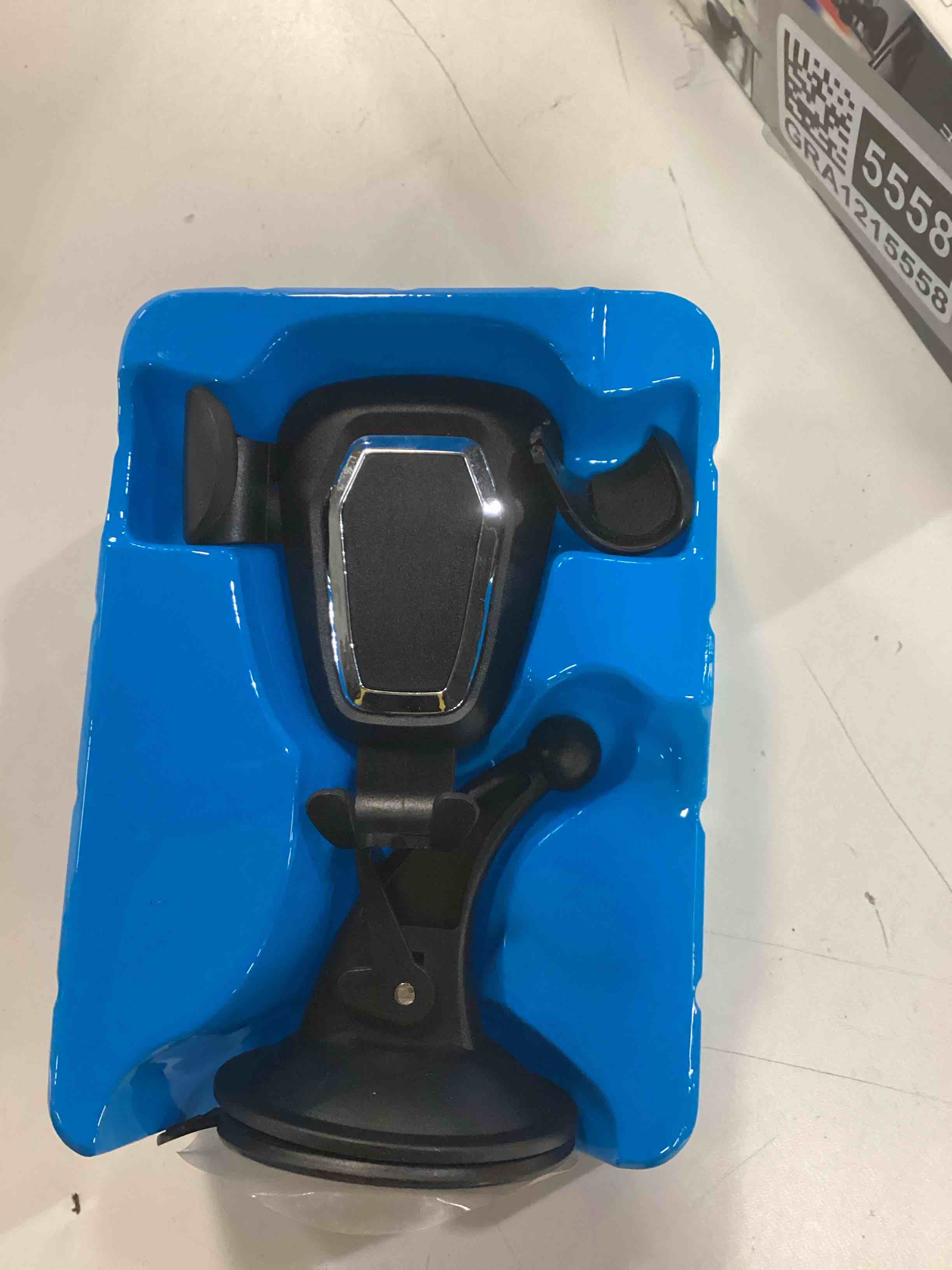 Condition photo showing As Is for Gravity Grip Window and Dash Smartphone Mount - BLACK ( )