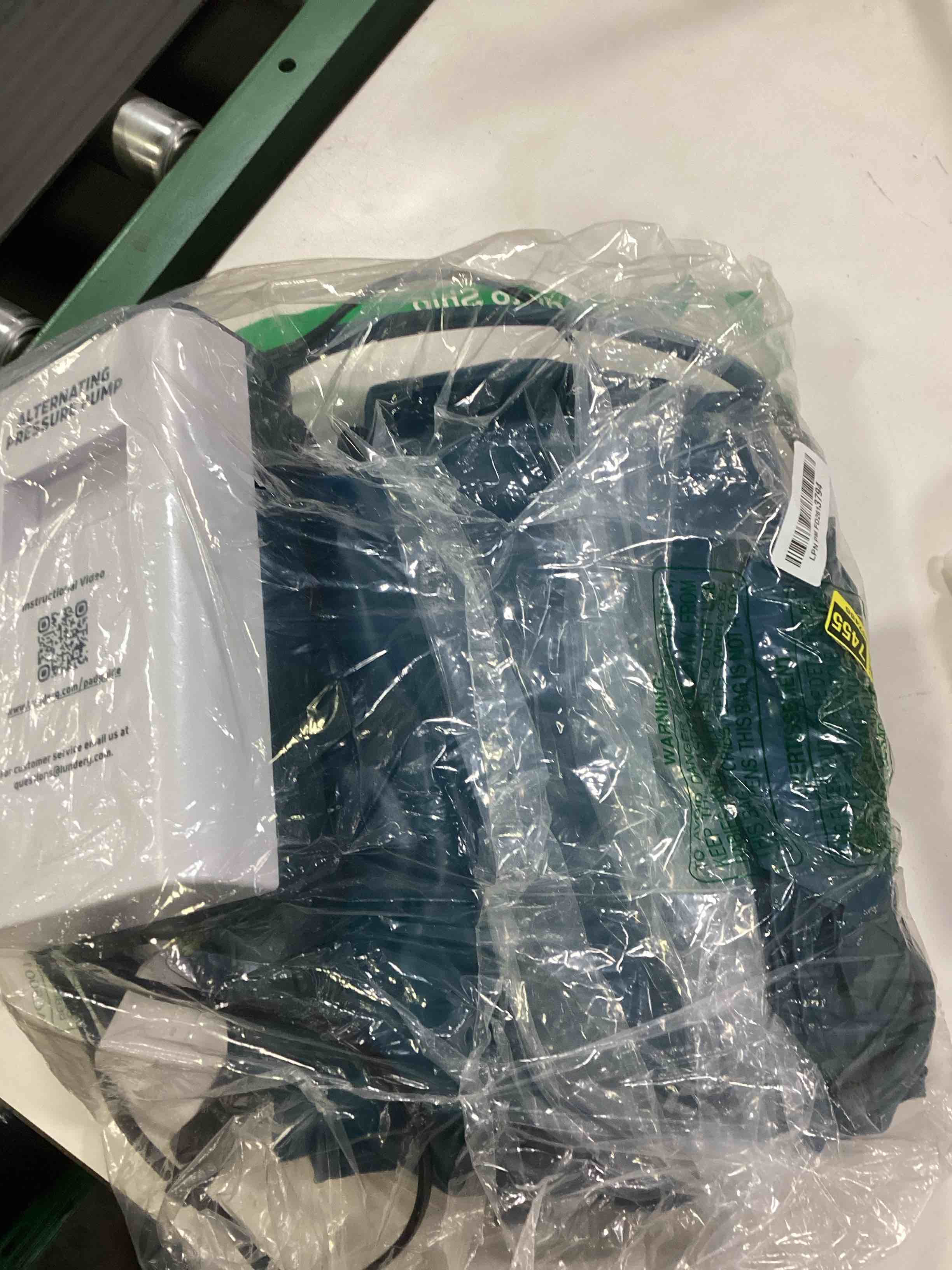 Condition photo showing As Is for Lunderg Alternating Air Pressure Mattress Pad with Static Mode - Comfortable Bed Sore Prevention - Includes Waterproof Mattress Topper for Hospital Bed or Home & Quiet Pump - Recommended by Doctors