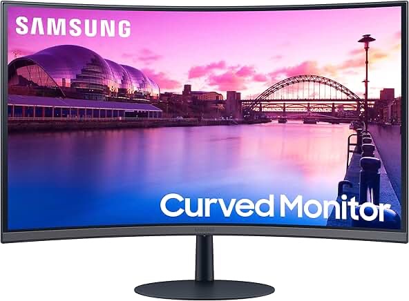 Samsung - 27" S39C series 1000R Curved FHD FreeSync Monitor (DisplayPort, HDMI) - Black
